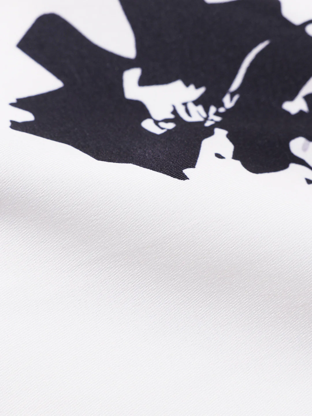 Men's White Slim Fit Printed Party Wear Shirt - Image 7