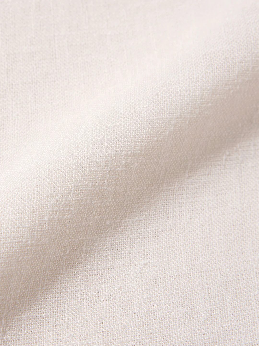 Men's White Slim Fit Solid Casual Shirt - Image 7