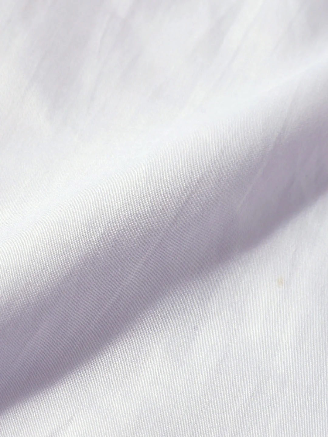 Men's White Slim Fit Solid Party Wear Shirt - Image 7