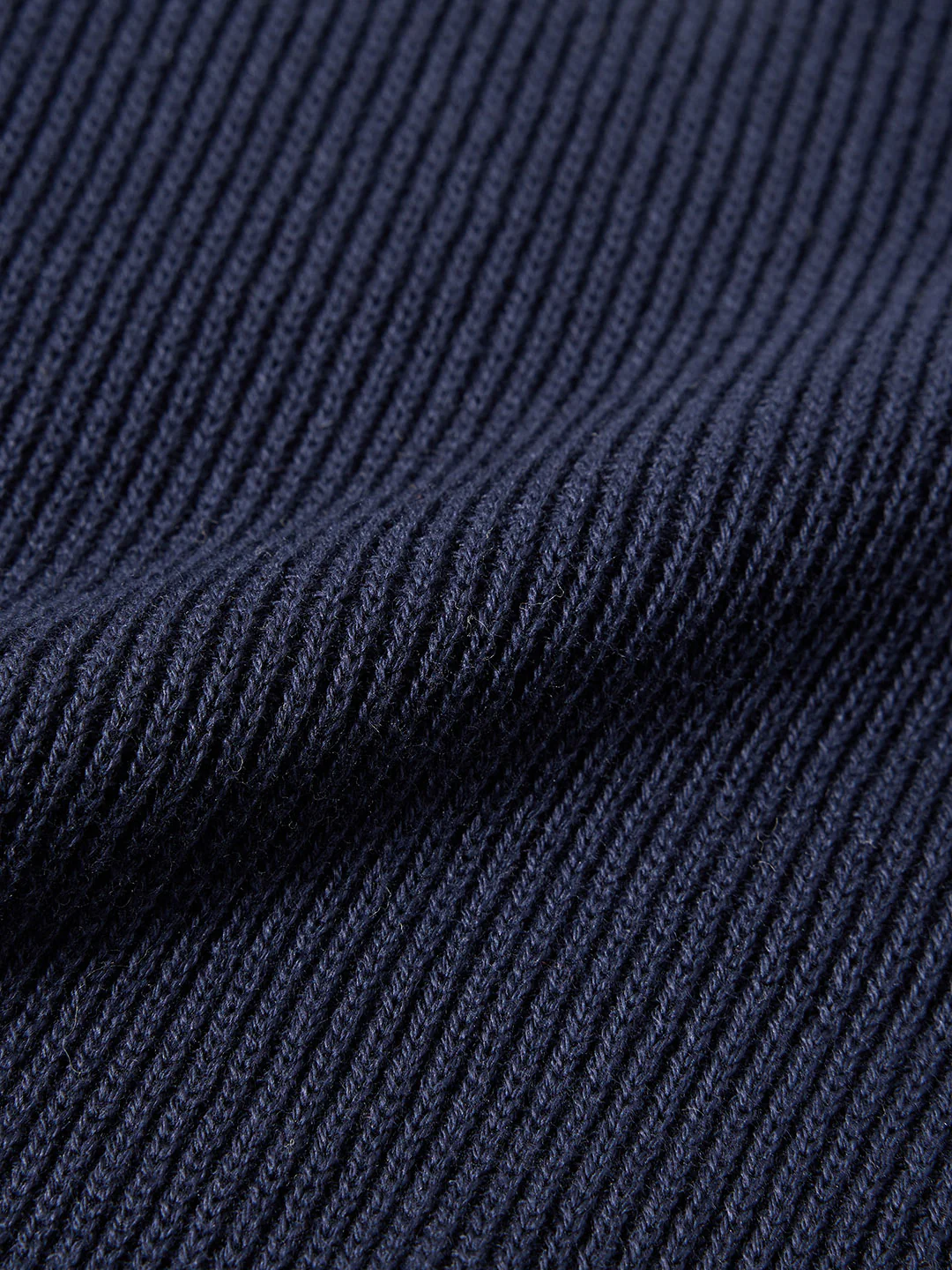 Men's White Slim Fit Striped Flat Knit T-Shirt - Image 7