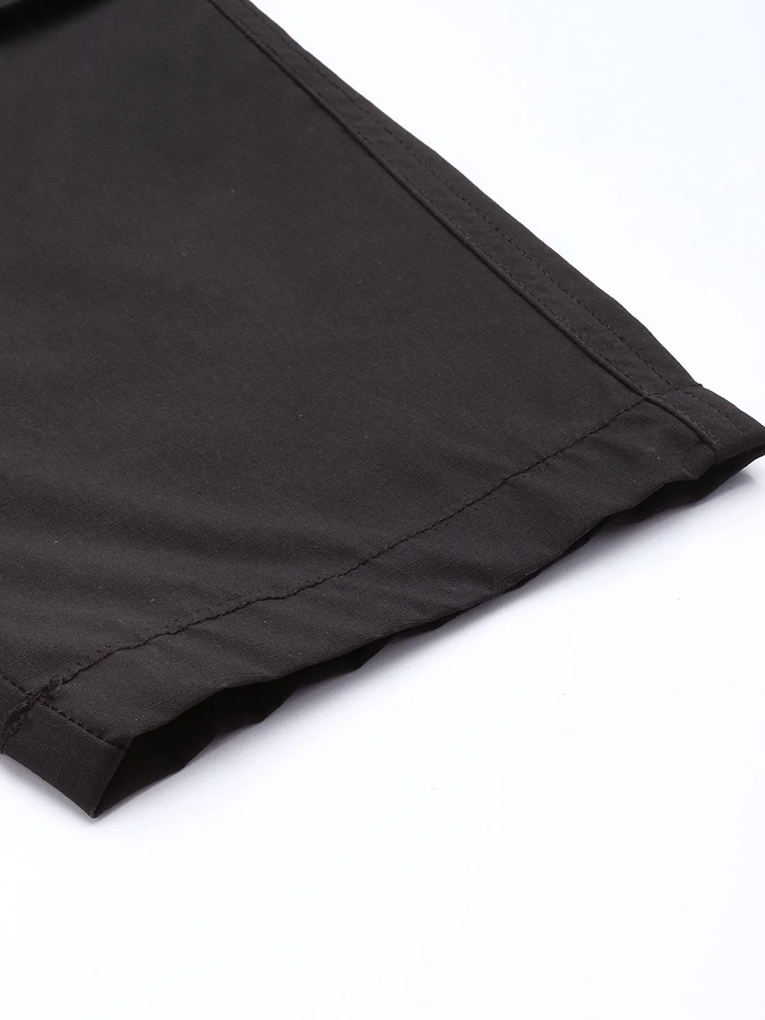 Men's Black Loose Fit Utility Cargo - Image 6