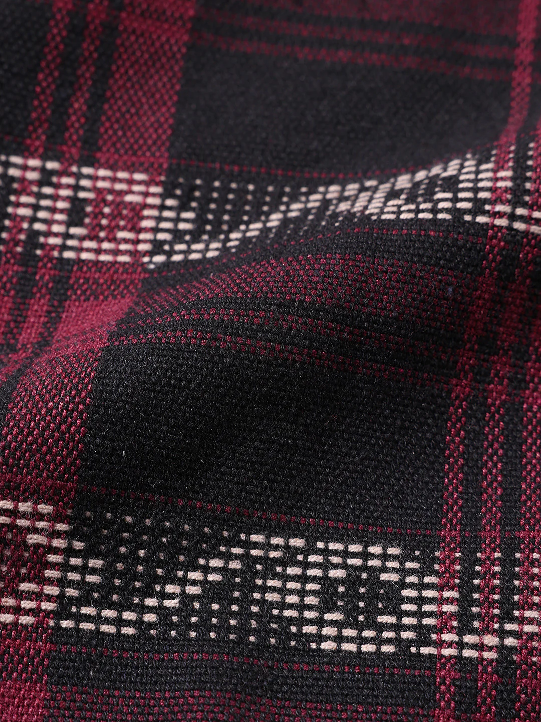 Men's Black Relaxed Fit Striped Resort Wear Shirt - Image 6