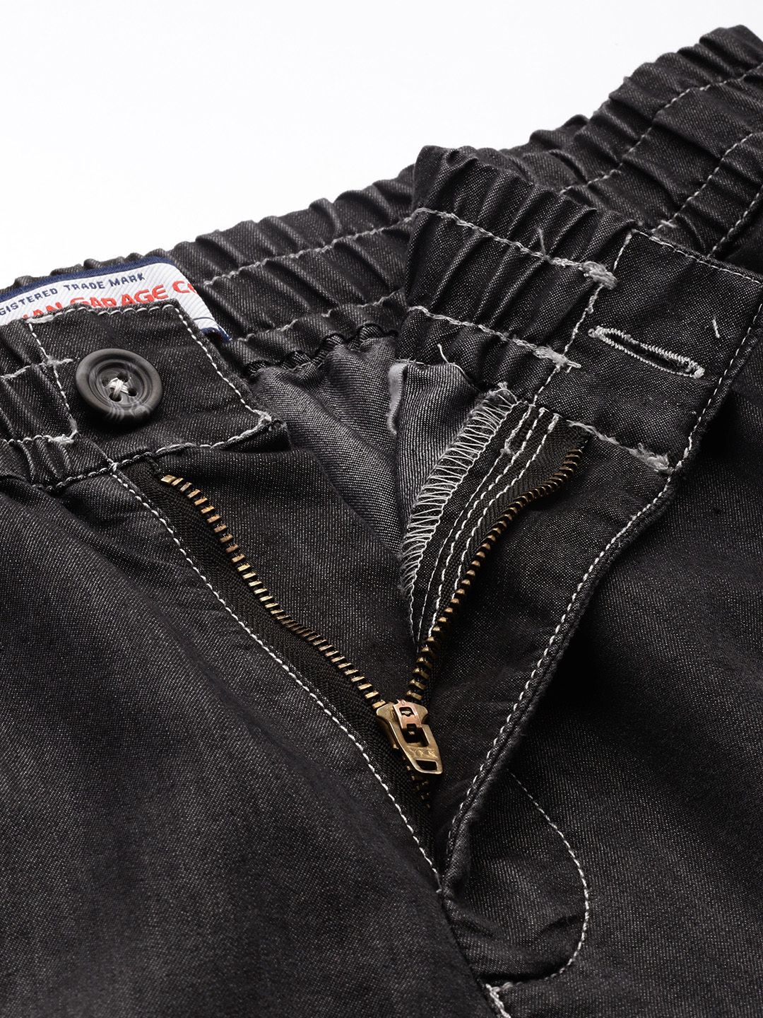 Men's Black Solid Boxy Fit Coordinates - Image 5