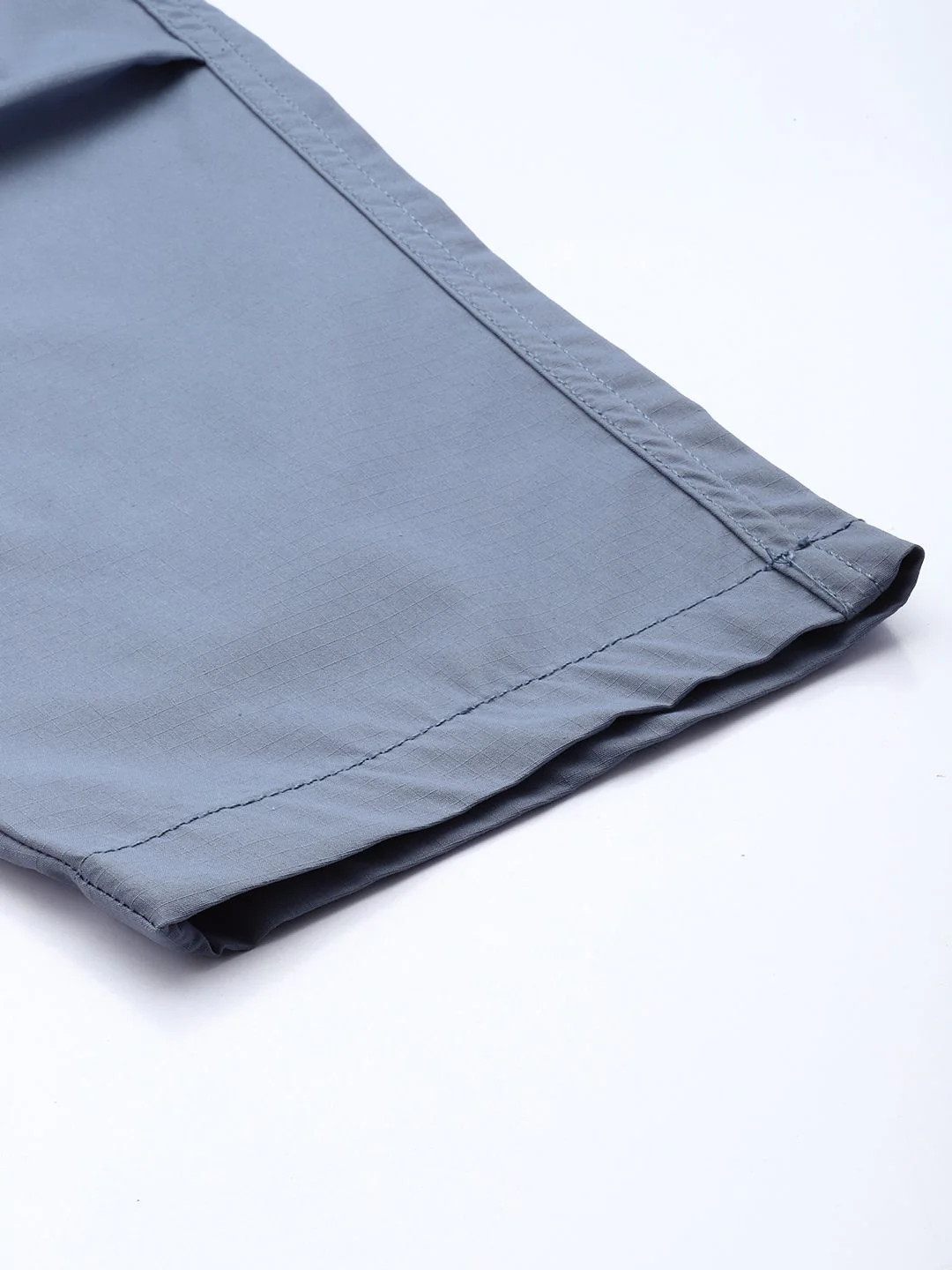 Men's Elemental Blue Loose Fit Textured Utility Cargo - Image 6
