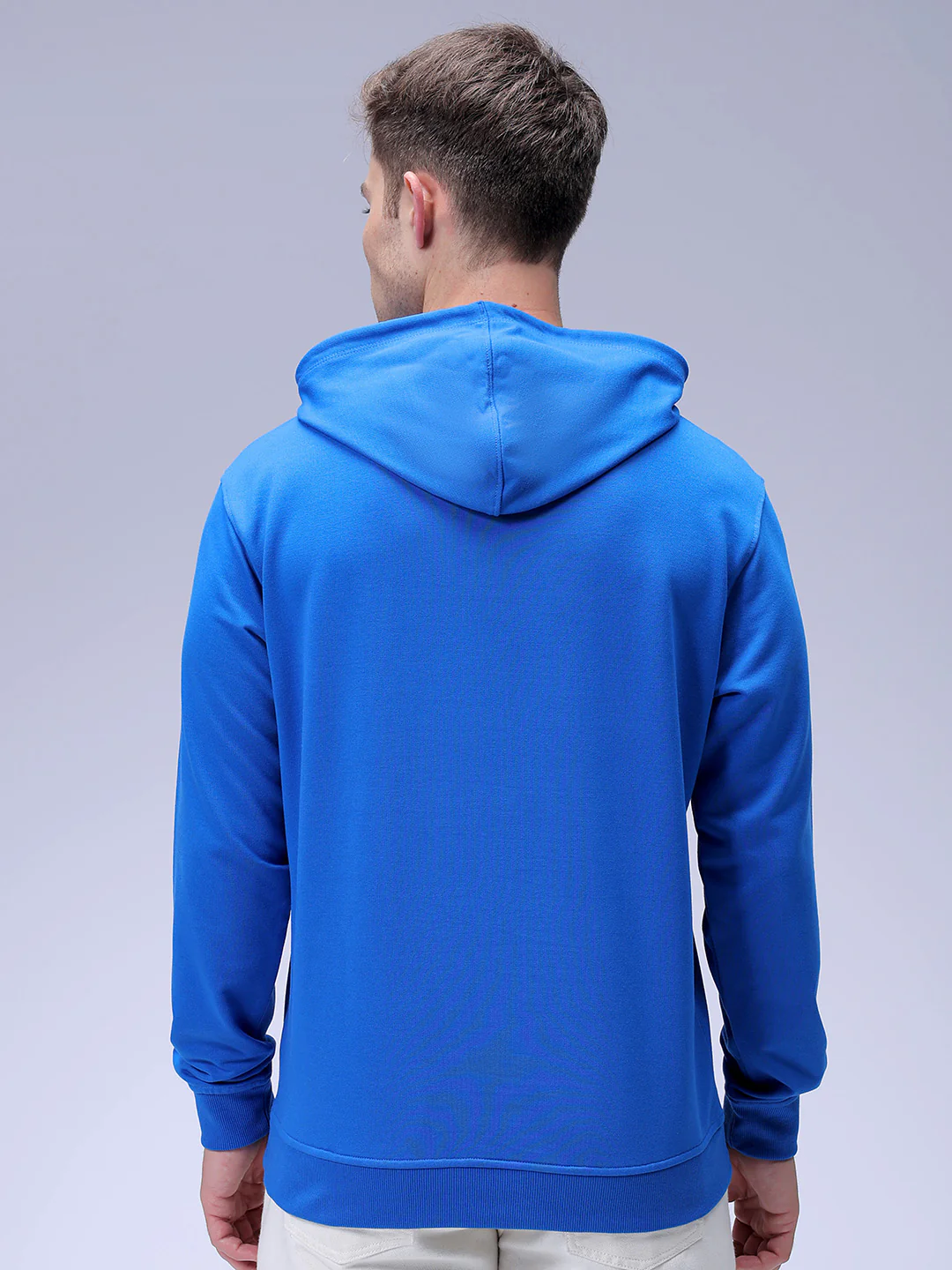 Men's Blue Regular Fit Character Tom & Jerry Printed Sweatshirt - Image 5