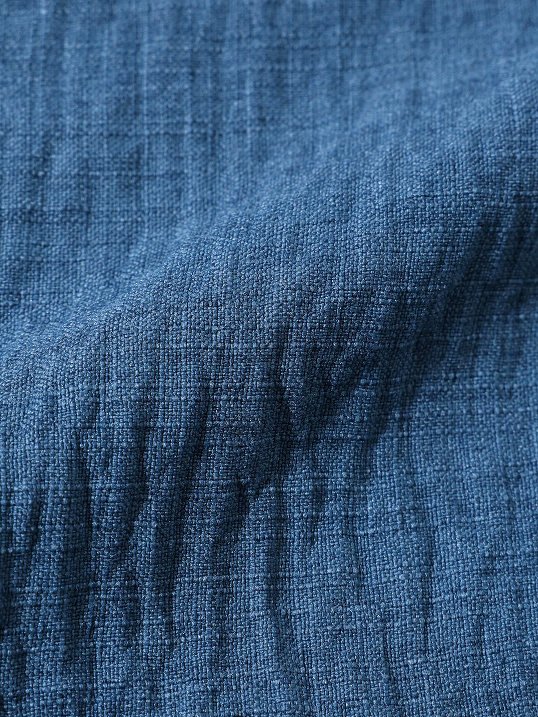 Men's Blue Relaxed Fit Printed Resort Shirt - Image 6