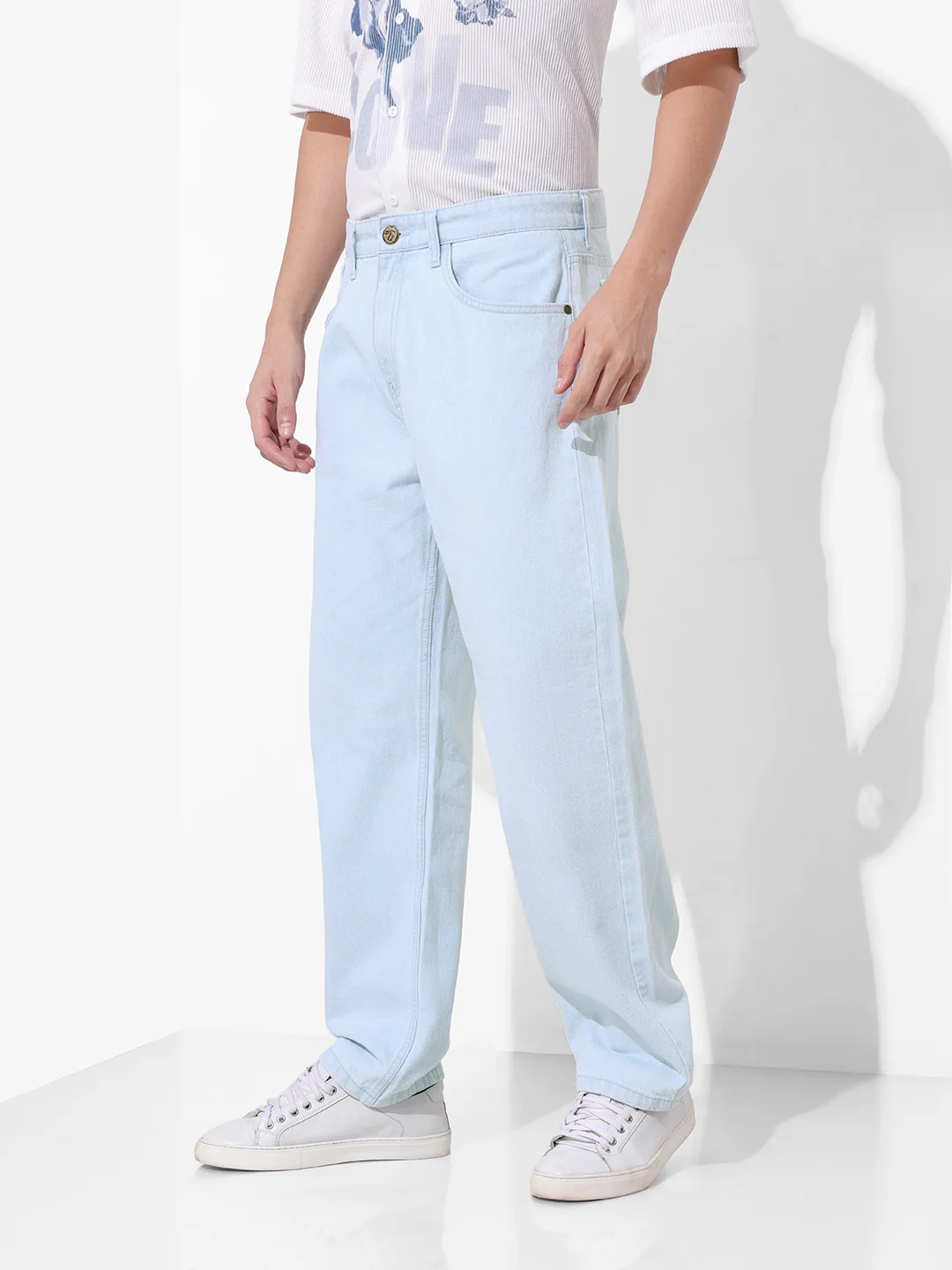 Men's Blue Relaxed Fit The Eternity Series Jeans - Image 3