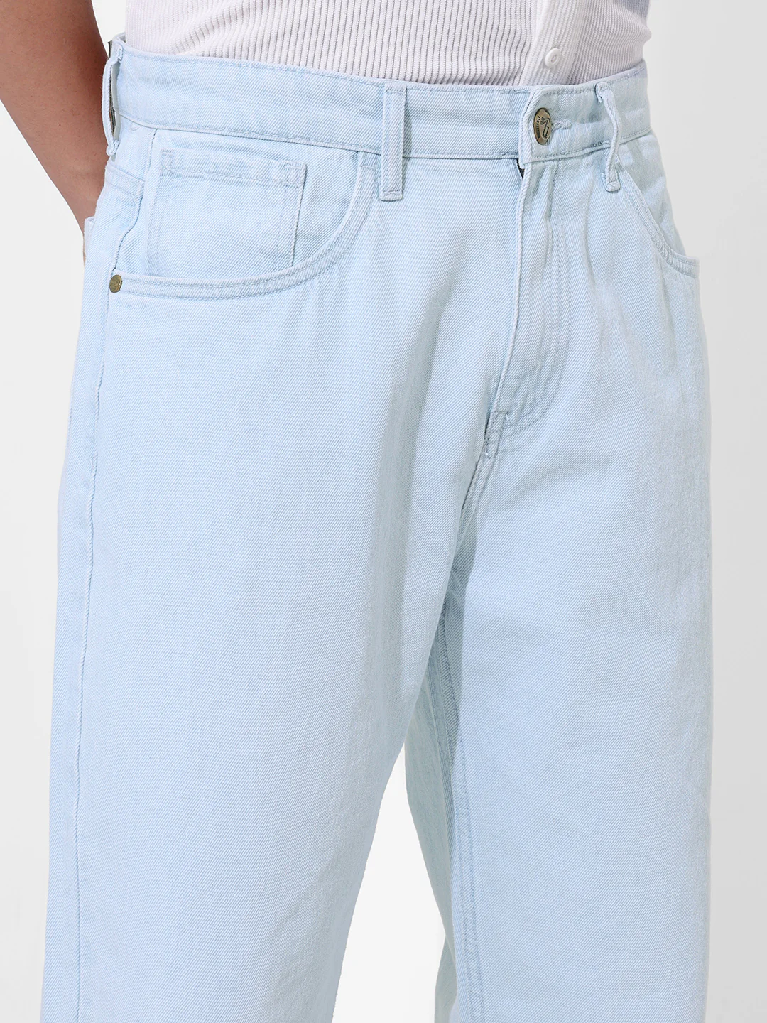 Men's Blue Relaxed Fit The Eternity Series Jeans - Image 4