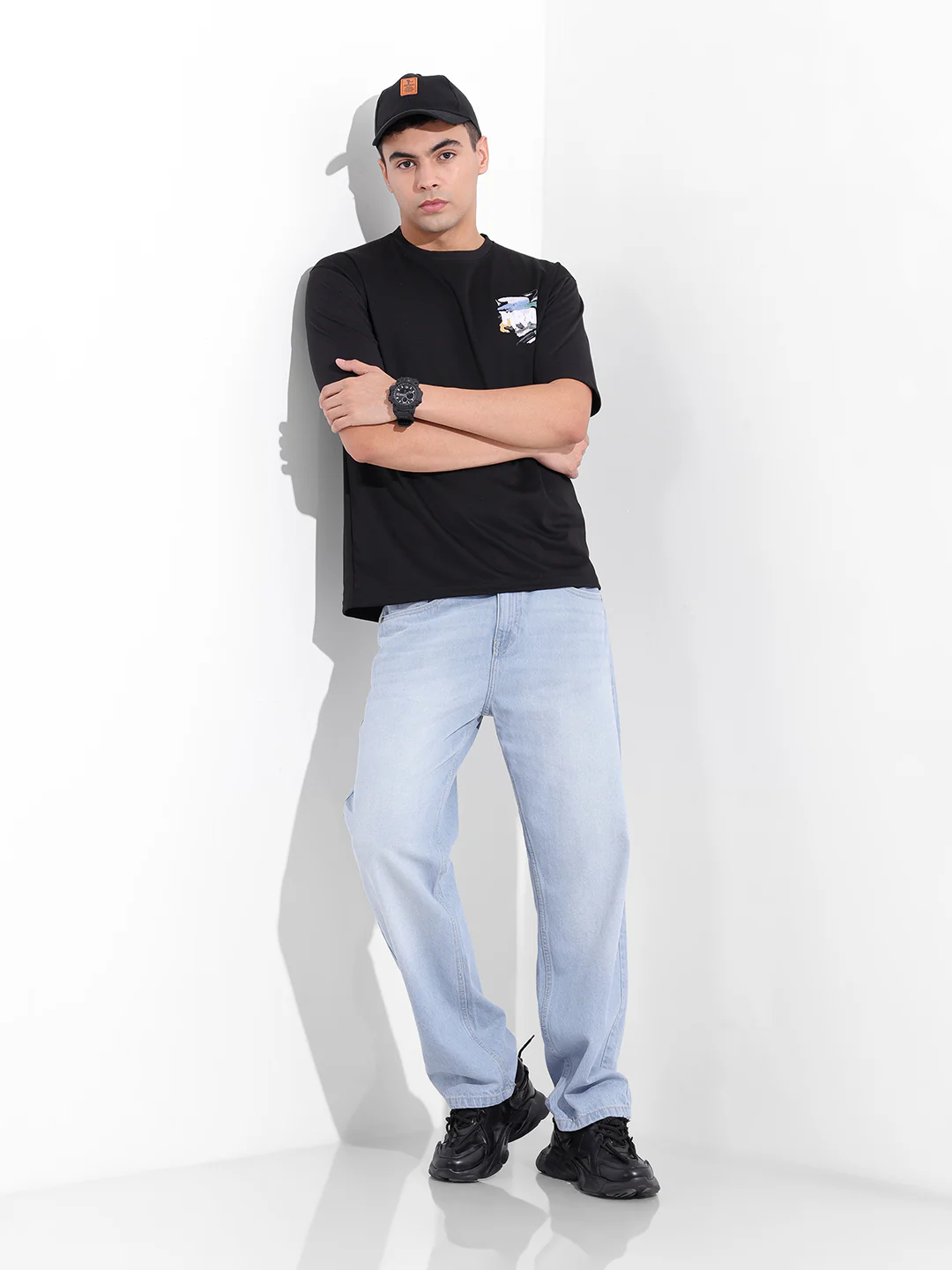 Men's Blue Relaxed Fit The Eternity Series Jeans - Image 2