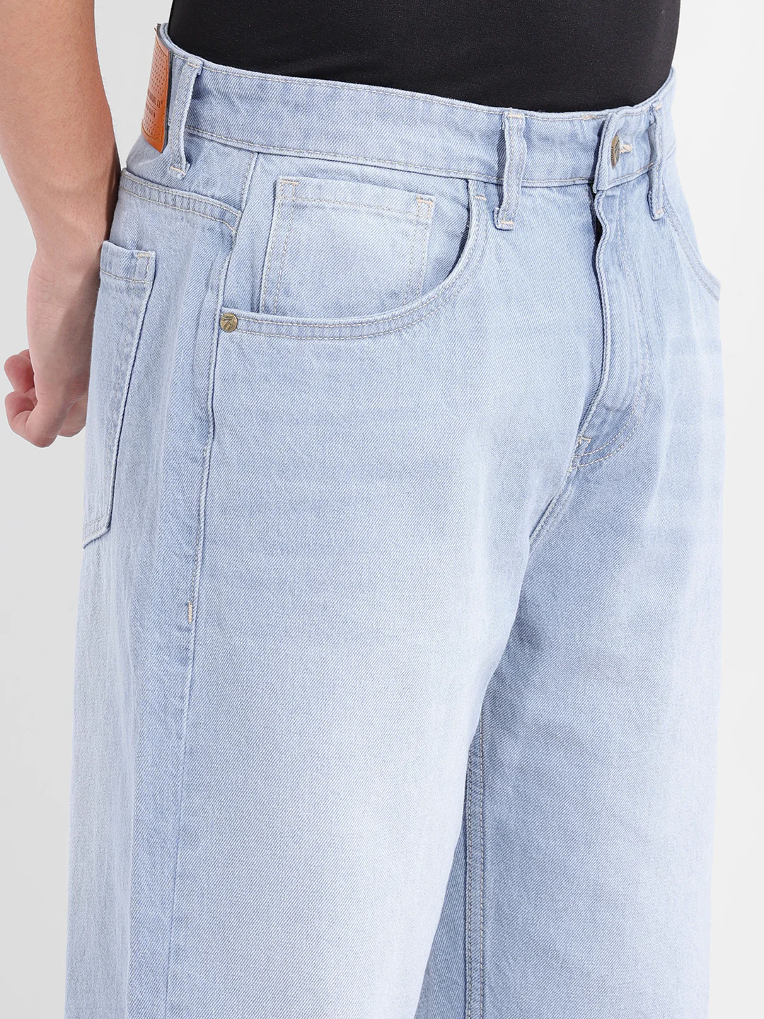 Men's Blue Relaxed Fit The Eternity Series Jeans - Image 5