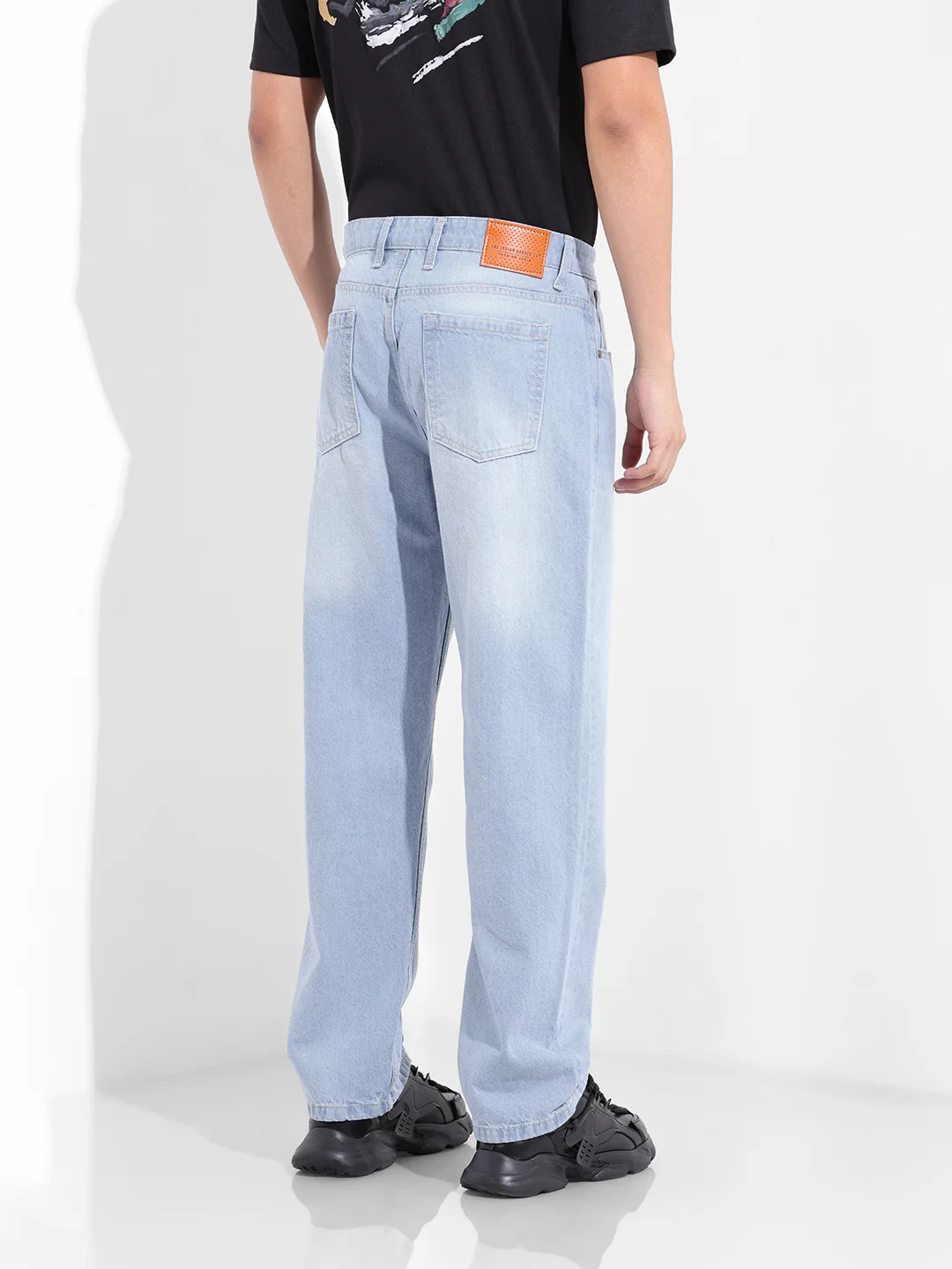 Men's Blue Relaxed Fit The Eternity Series Jeans - Image 6