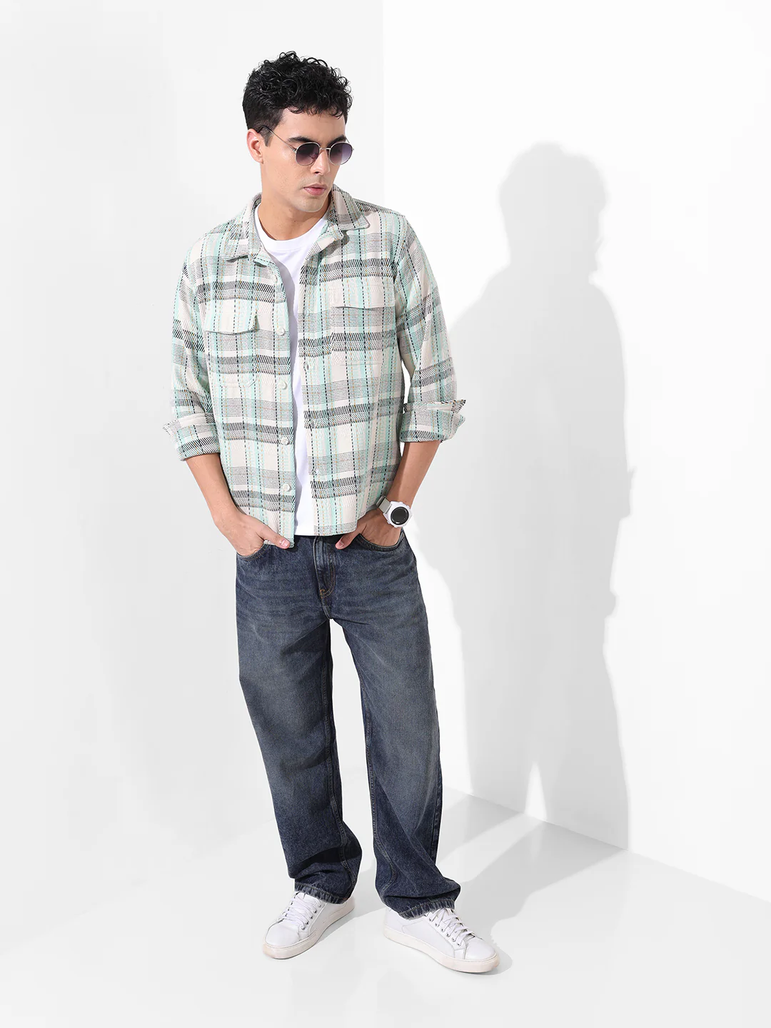 Men's Blue Relaxed Fit The Eternity Series Jeans - Image 2