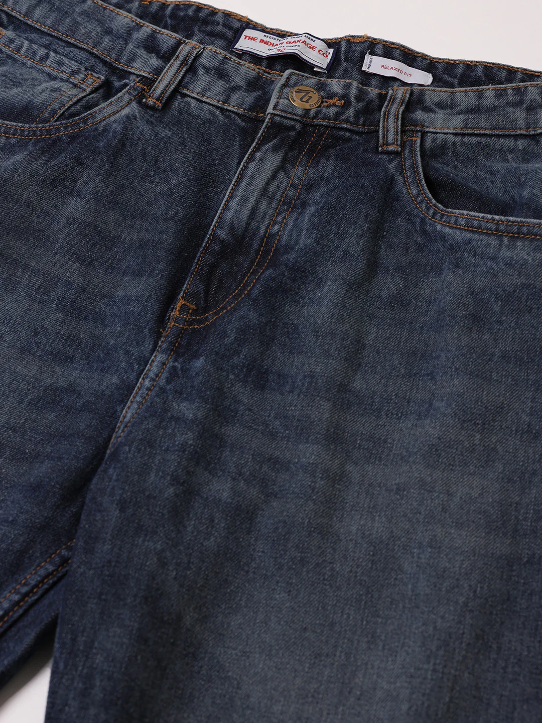 Men's Blue Relaxed Fit The Eternity Series Jeans - Image 6