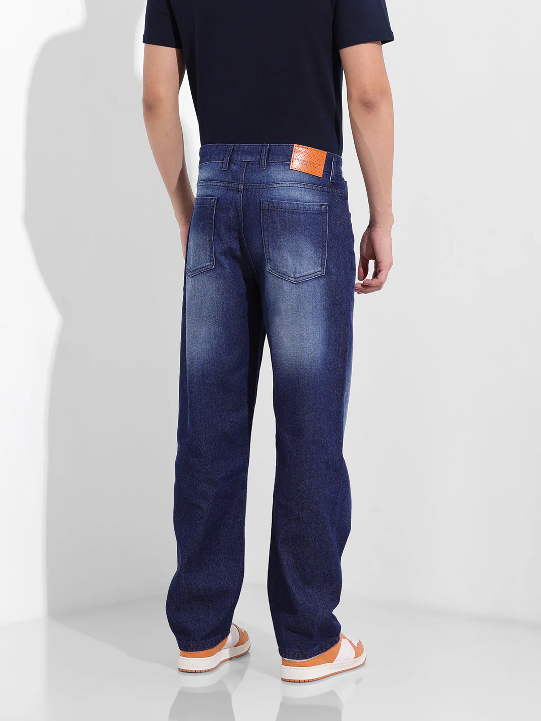 Men's Blue Relaxed Fit The Eternity Series Jeans - Image 6