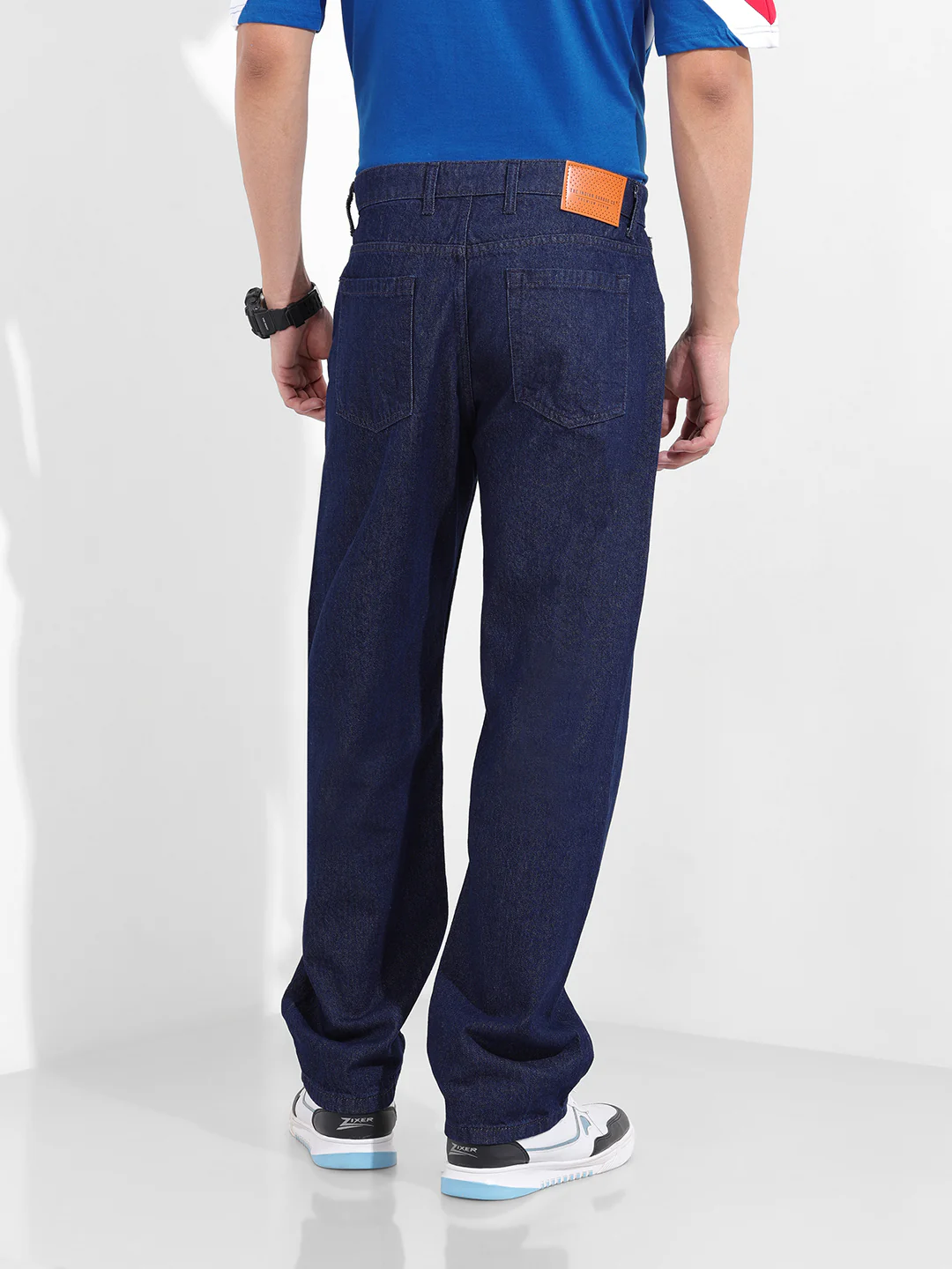 Men's Blue Relaxed Fit The Eternity Series Jeans - Image 4