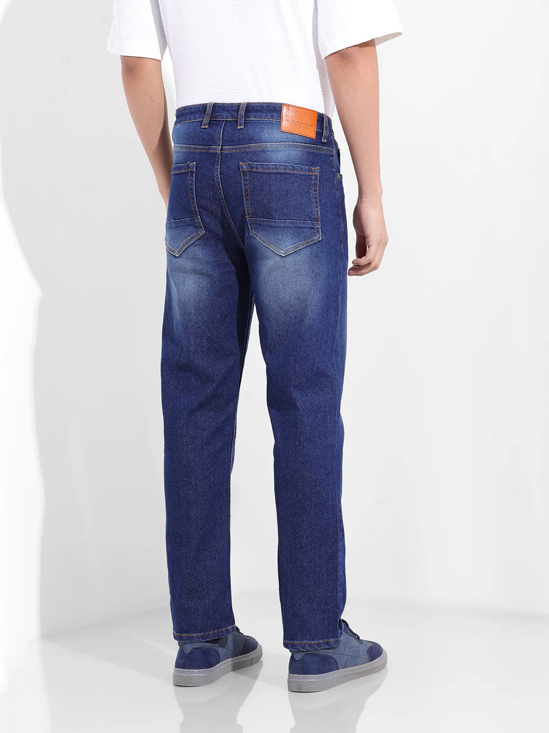 Men's Blue Slim Fit The Eternity Series Jeans - Image 6