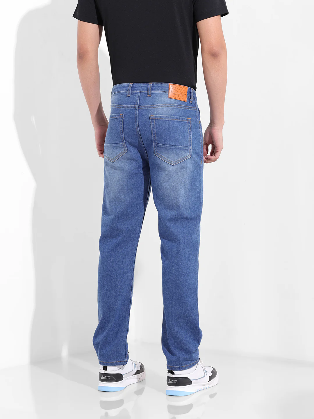 Men's Blue Slim Fit The Eternity Series Jeans - Image 6