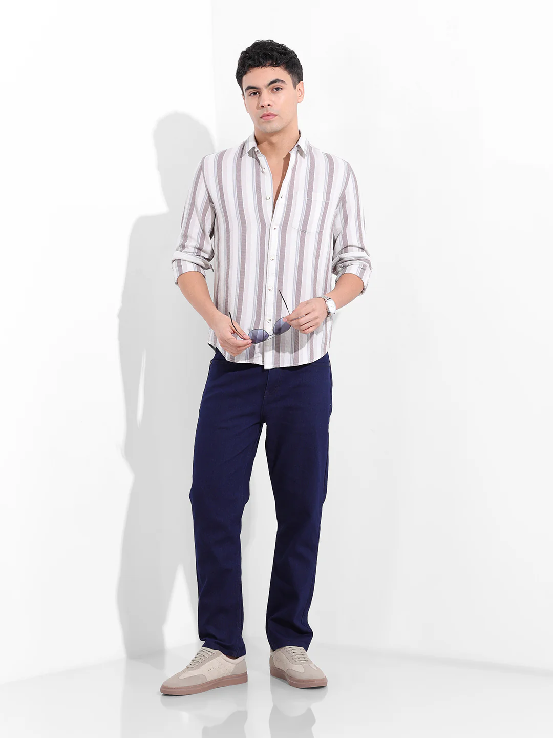 Men's Blue Slim Fit The Eternity Series Jeans - Image 2