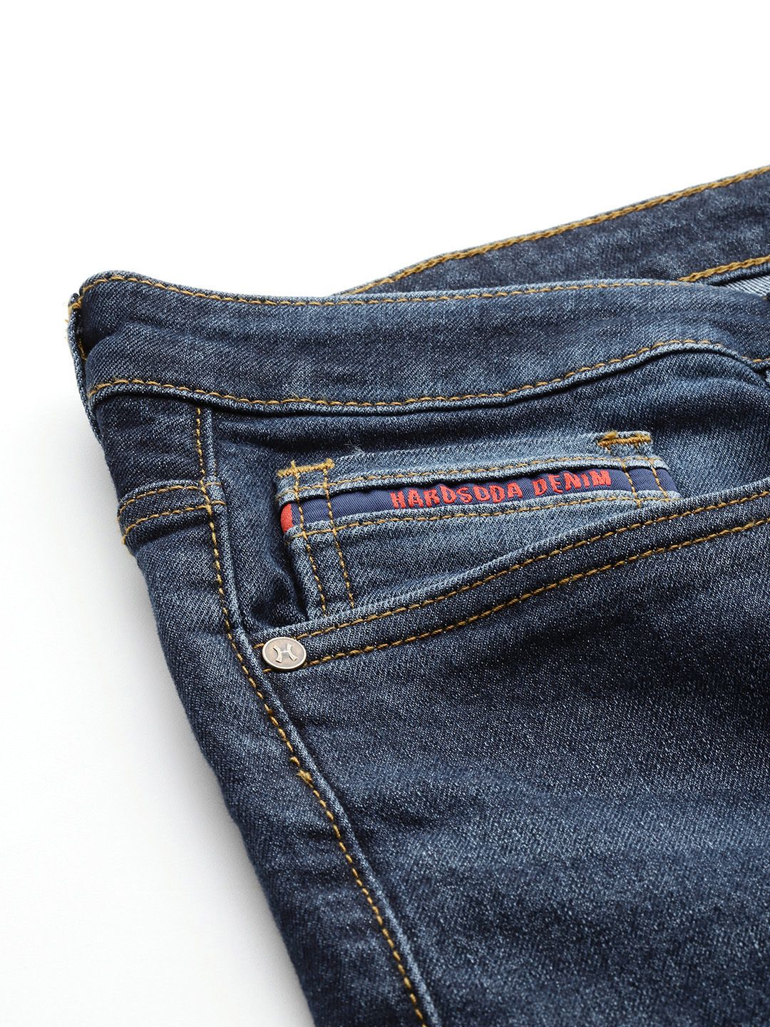 Men's Blue Slim Fit Casual Jeans - Image 6