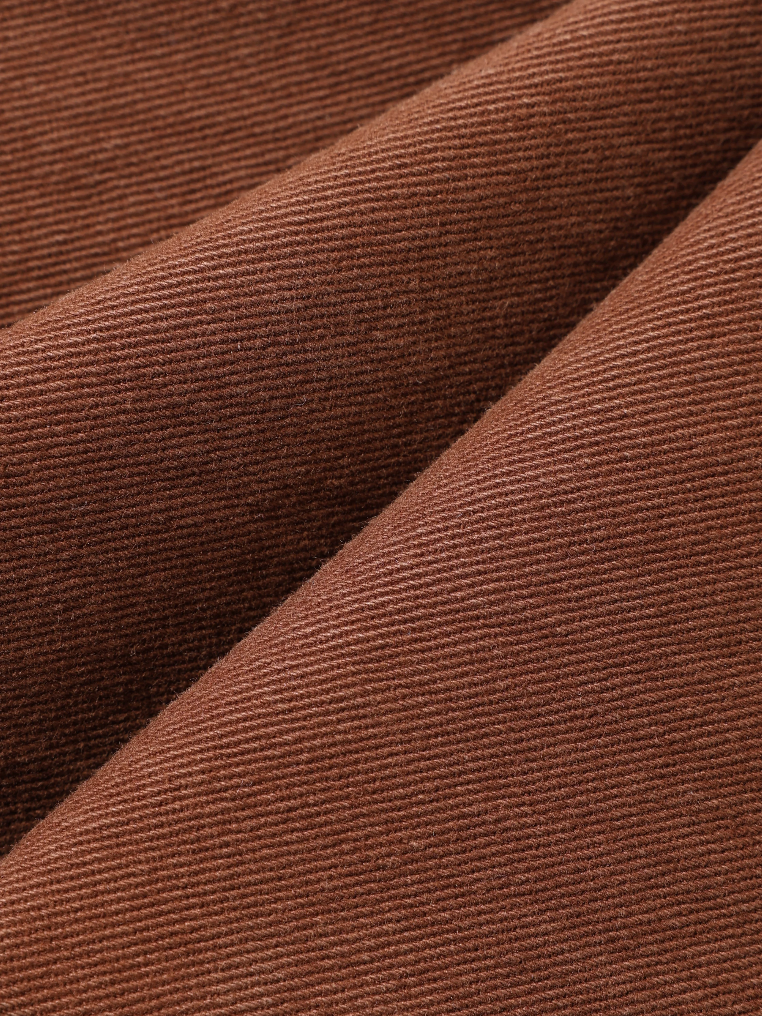 Men's Brown Bootcut Fit Casual Jeans - Image 7