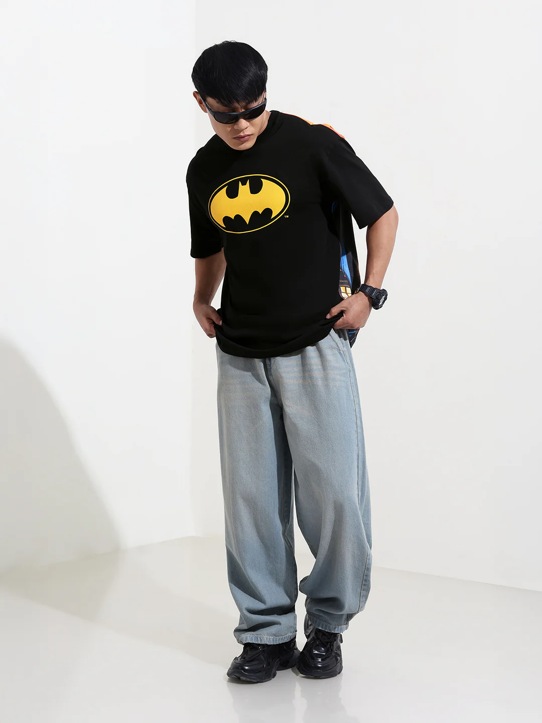 Men's Printed Pockets Boxy T-shirt - Image 2