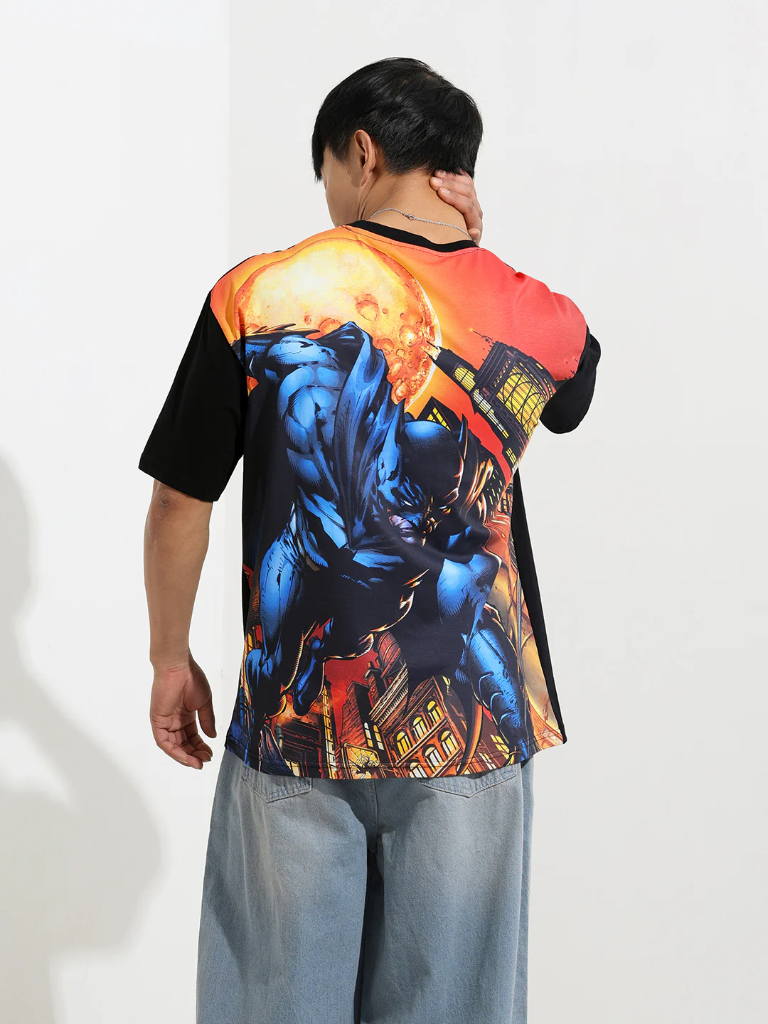 Men's Printed Pockets Boxy T-shirt - Image 7