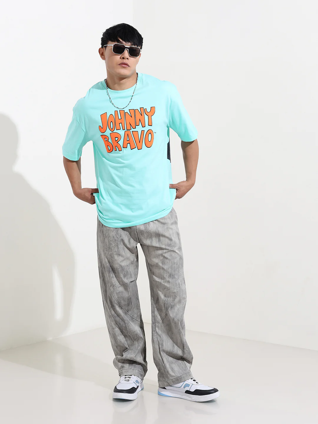 Men's Printed Boxy T-shirt - Image 2