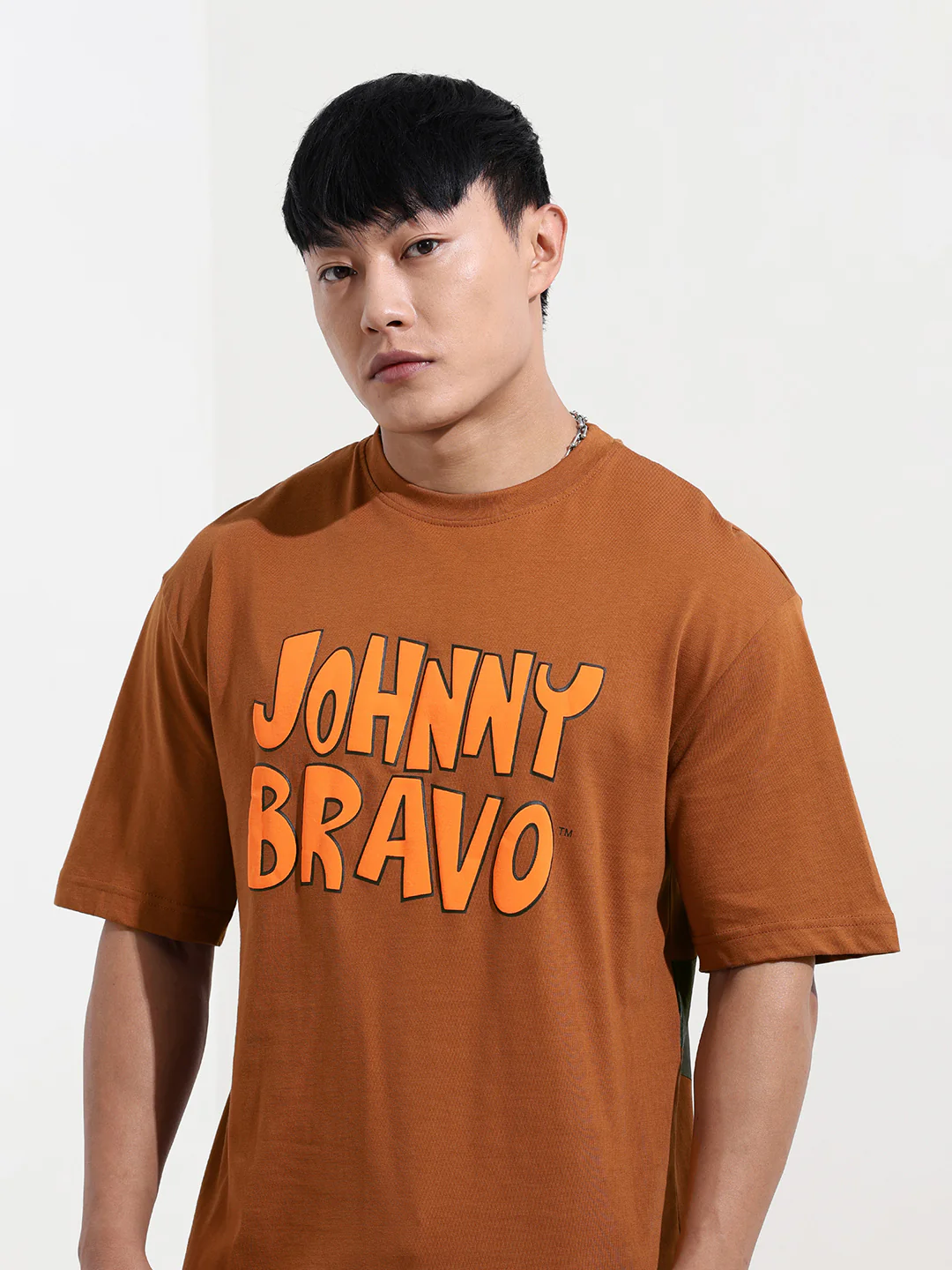 Men's Printed Applique Boxy T-shirt - Image 5