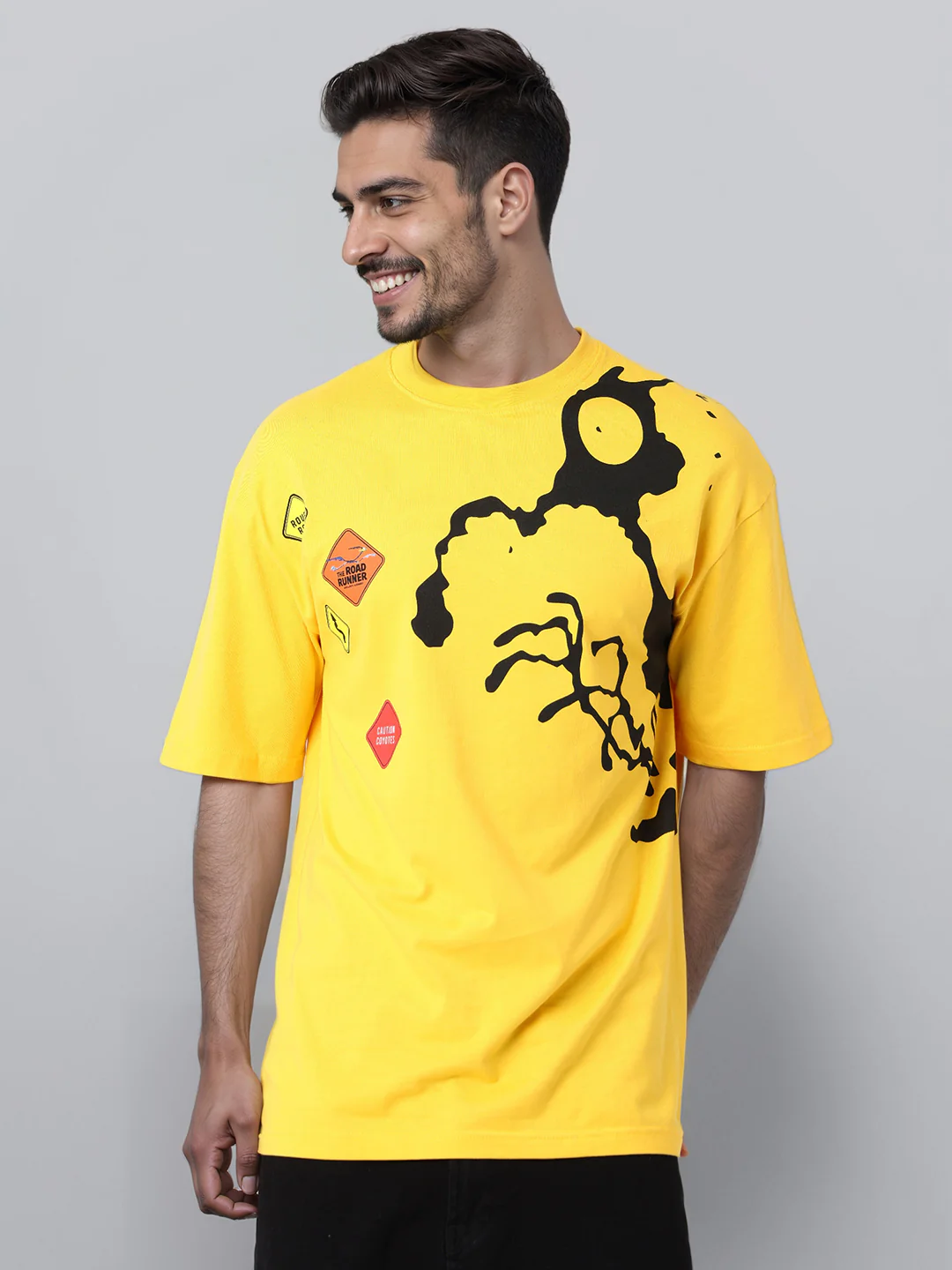 Men's Printed Pockets Boxy T-shirt - Image 2