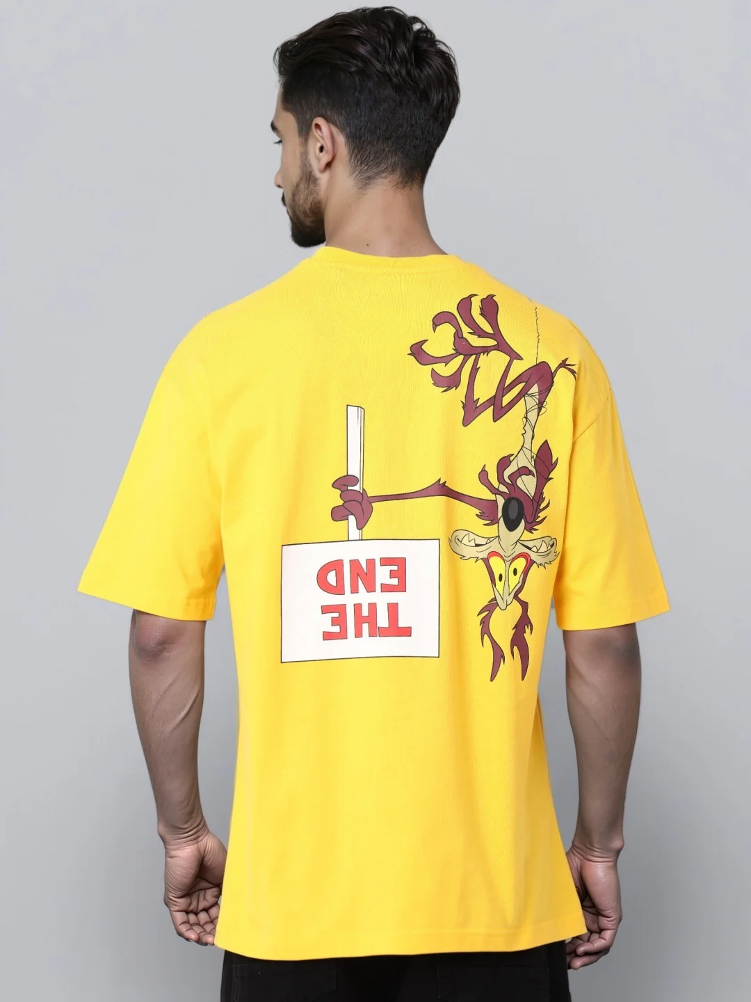Men's Printed Pockets Boxy T-shirt - Image 3