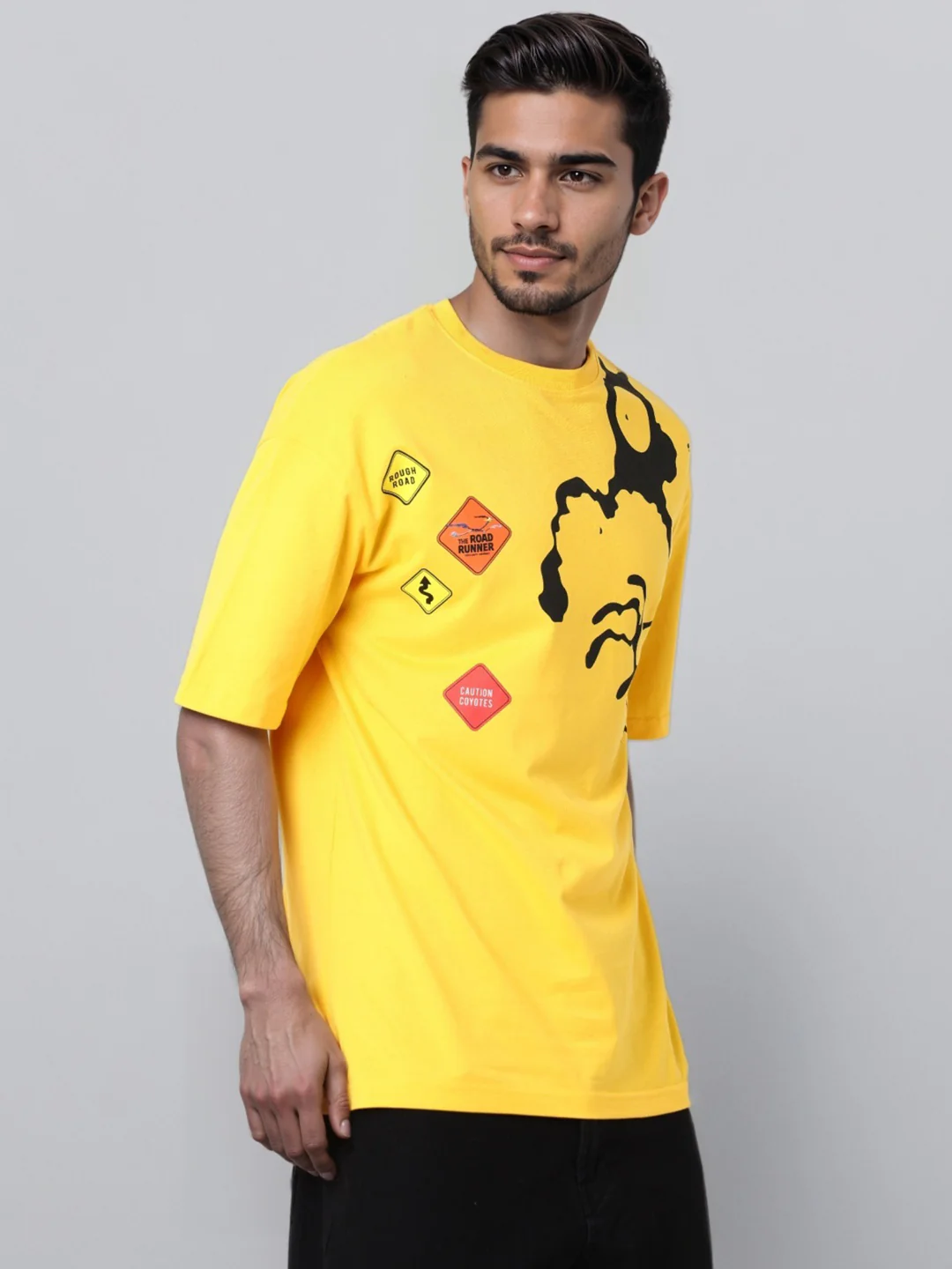 Men's Printed Pockets Boxy T-shirt - Image 5