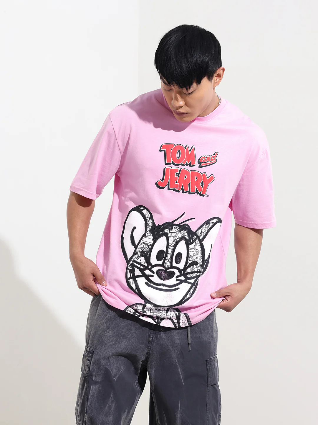 Men's Printed Pockets Boxy T-shirt - Image 6