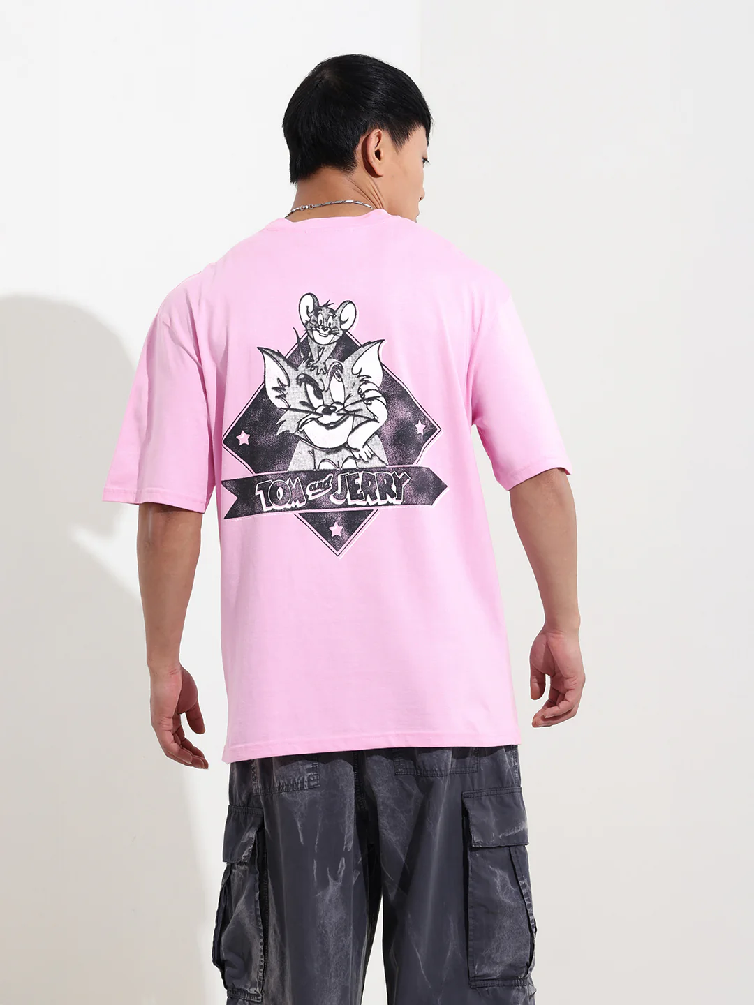 Men's Printed Pockets Boxy T-shirt - Image 7