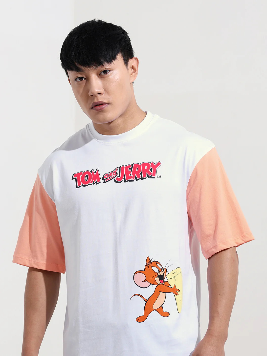 Men's Printed Applique Boxy T-shirt - Image 6