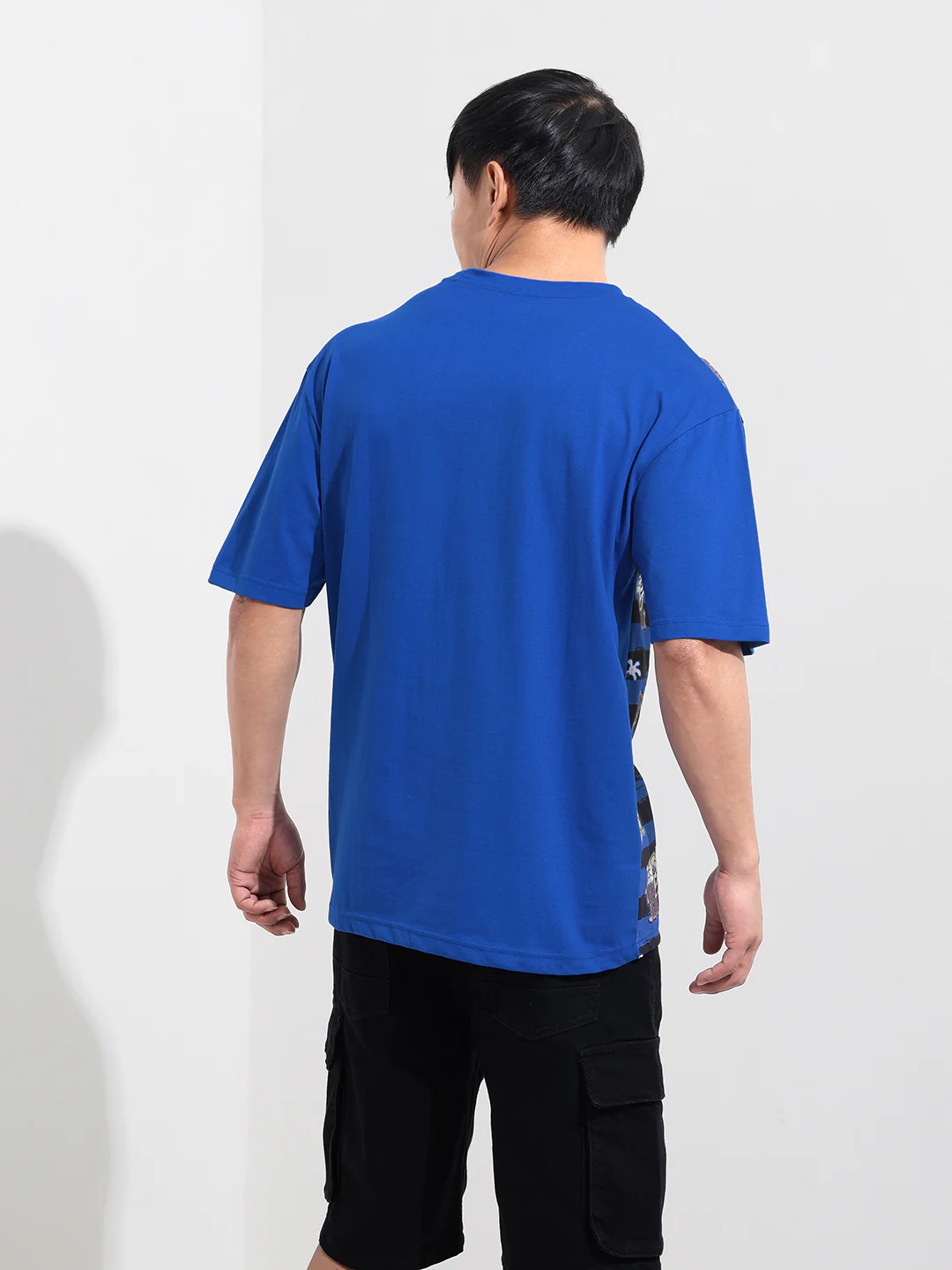 Men's Printed Raw Edge Boxy T-shirt - Image 8