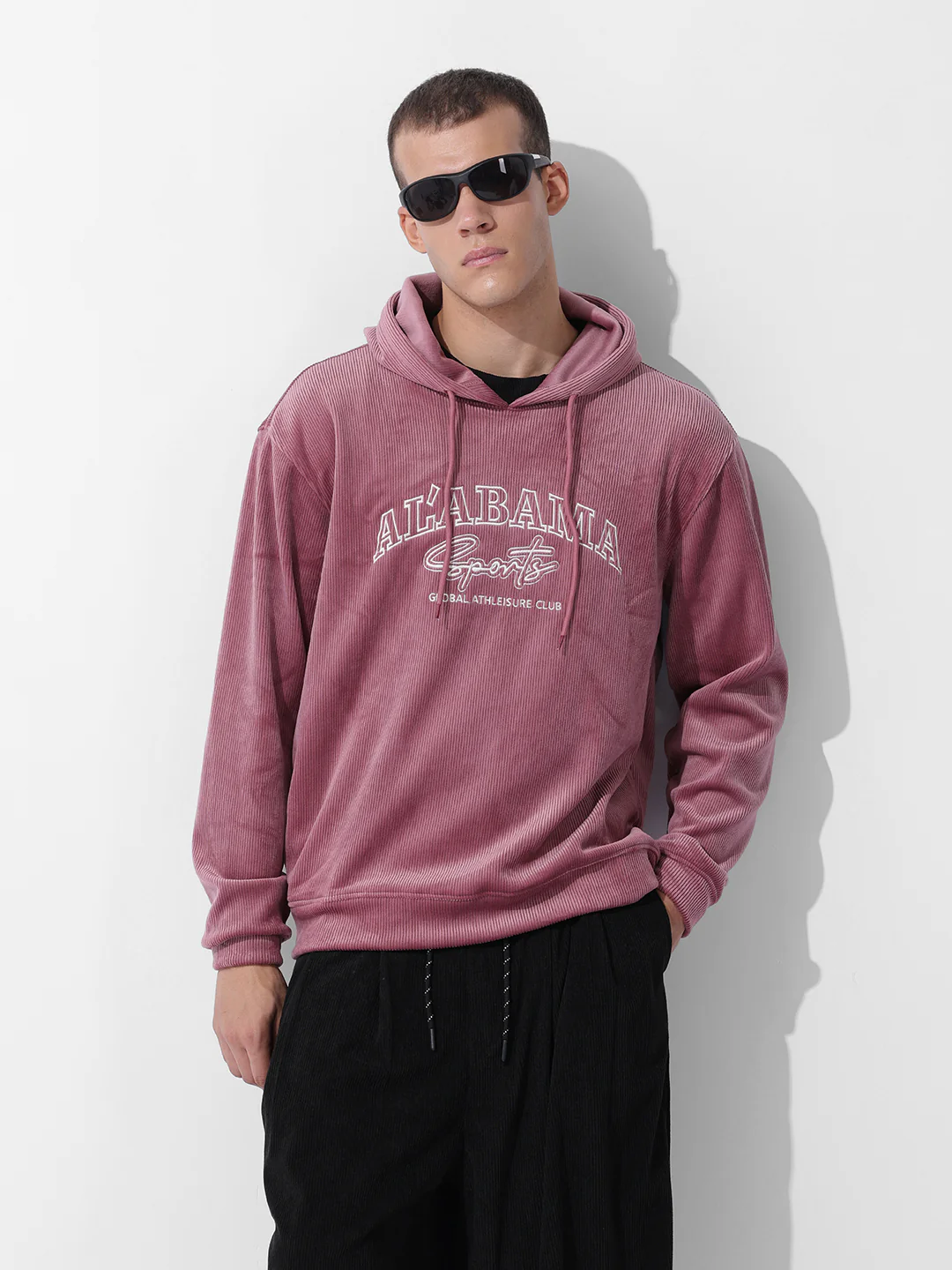 Men's Italian Clay Regular Fit Textured Casual Sweatshirts - Image 3