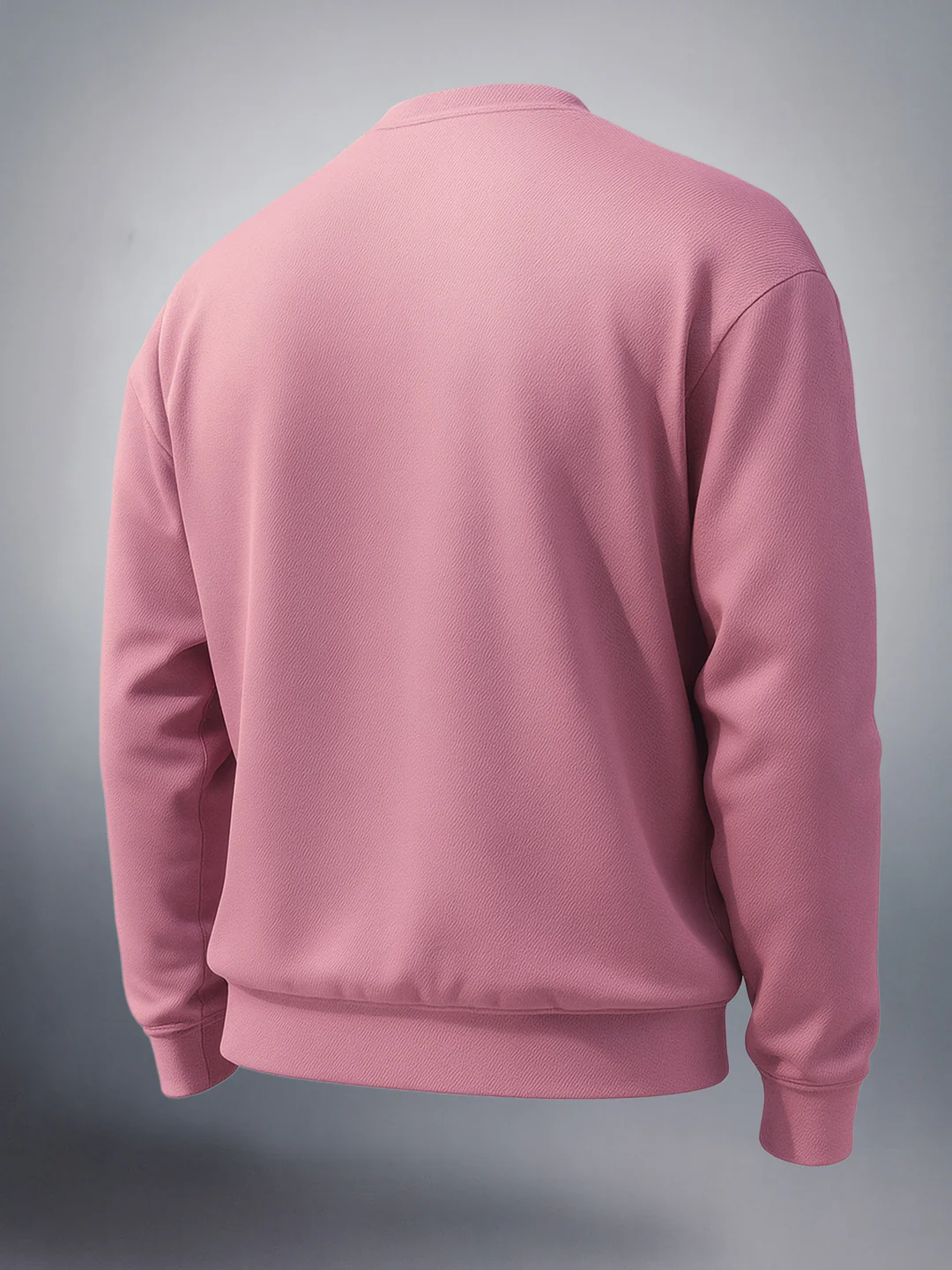 Men's Italian Clay Relaxed Fit Solid Street Wear Sweatshirts - Image 2