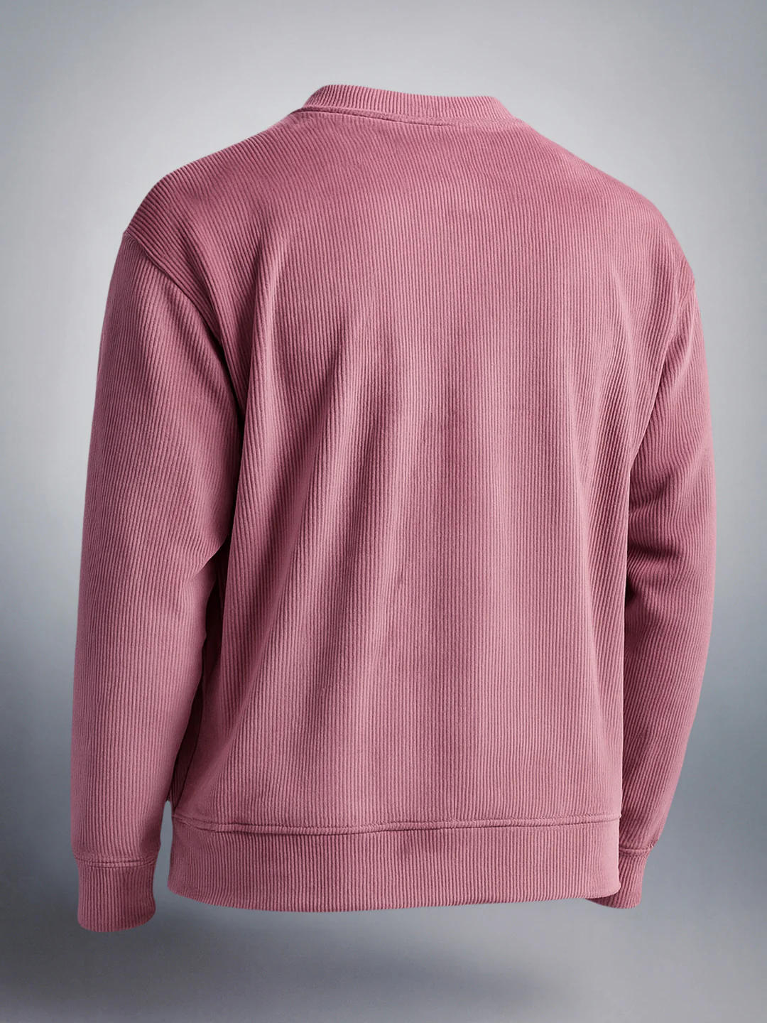 Men's Italian Clay Oversized Fit Textured Casual Sweatshirts - Image 2