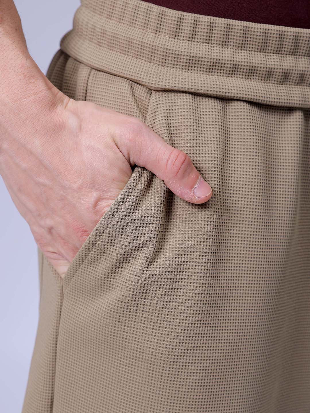 Men's Elmwood Loose Fit Solid Casual Trouser - Image 7