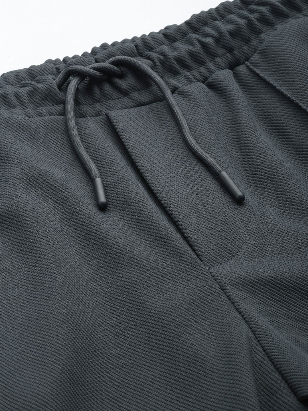 Men's Graphite Relaxed Fit Printed Street Wear Jogger - Image 5