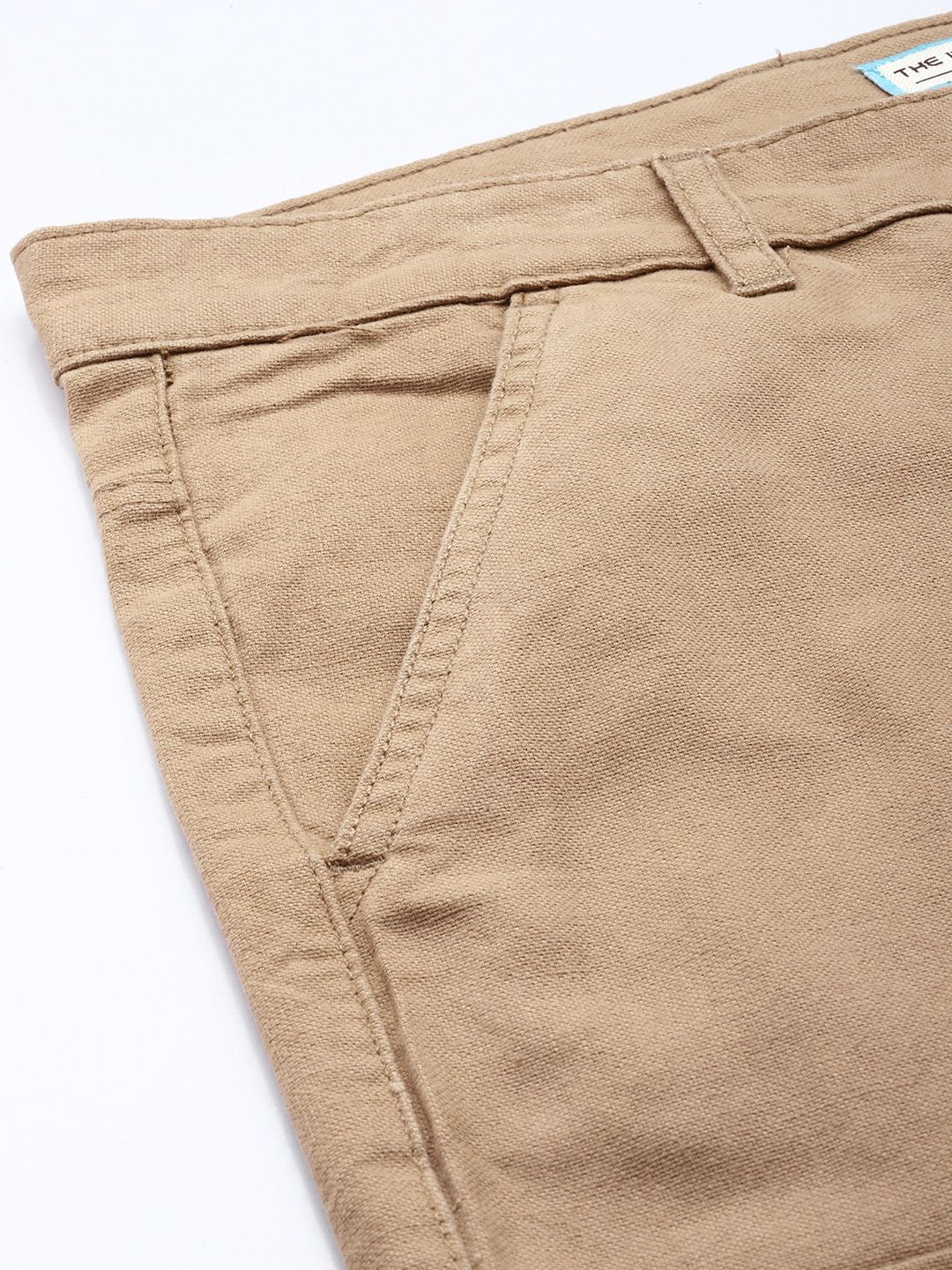 Men's Circular Grey Relaxed Fit Solid Utility Cargo - Image 5