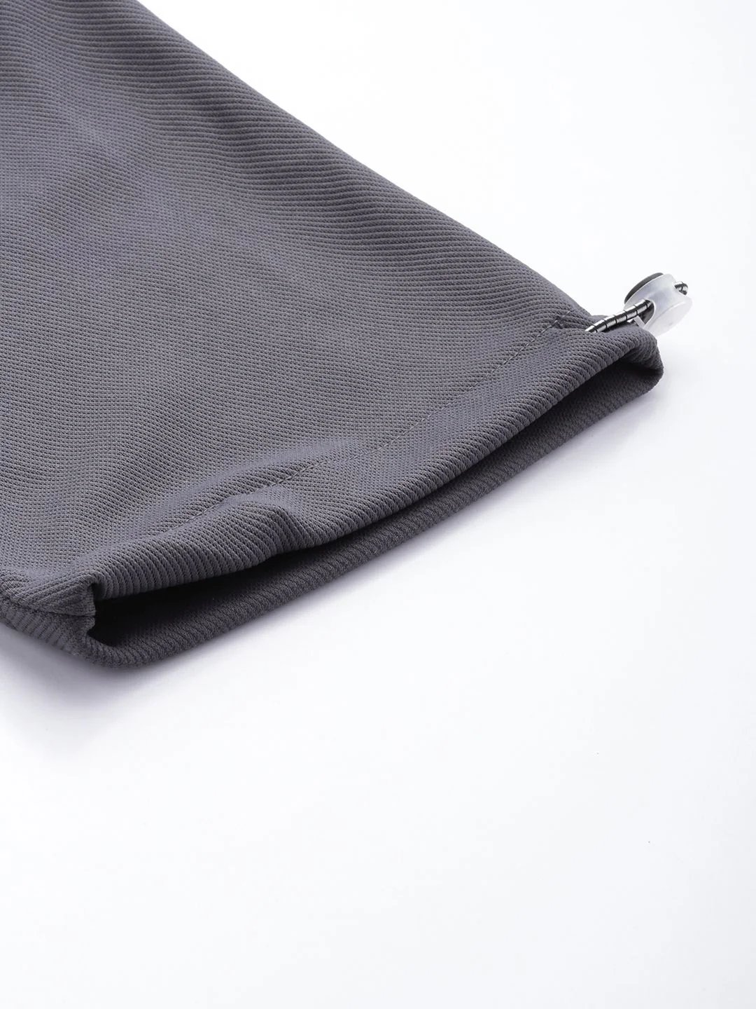 Men's Graphite Relaxed Fit Textured Street Wear Jogger - Image 6