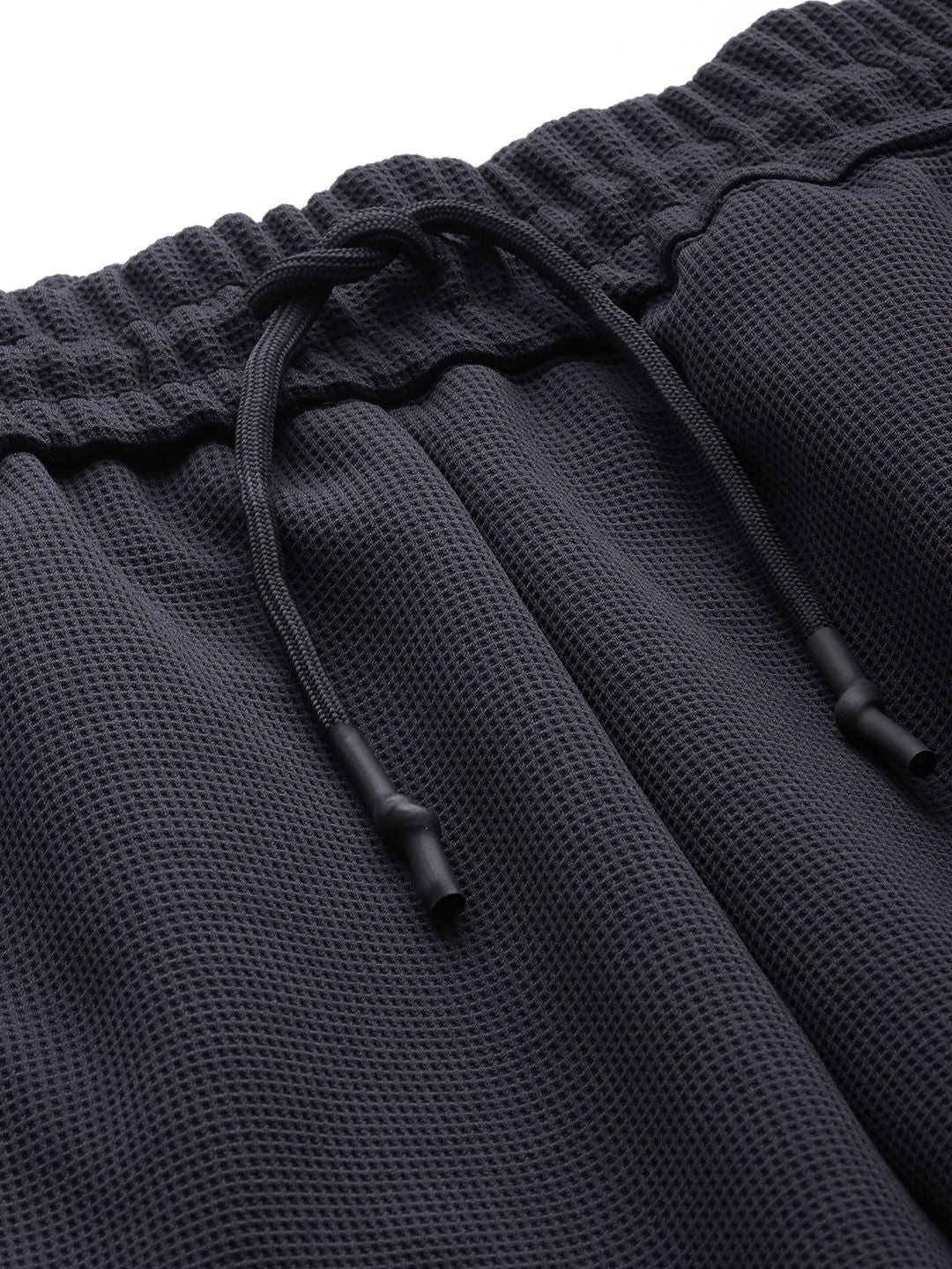 Men's Dark Grey Relaxed Fit Solid Utility Cargo - Image 7
