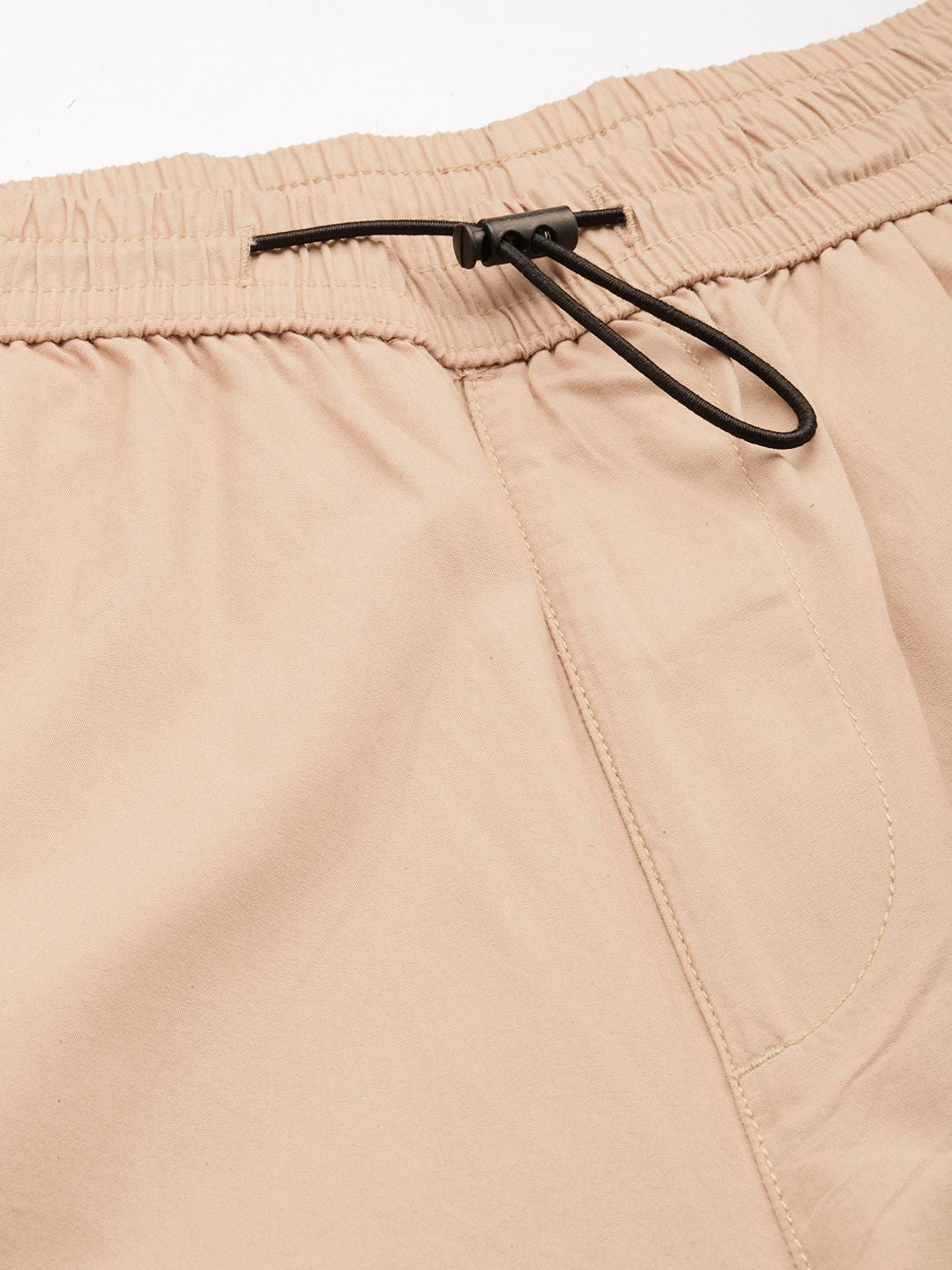 Men's Oat Milk Relaxed Fit Solid Utility Jogger - Image 7