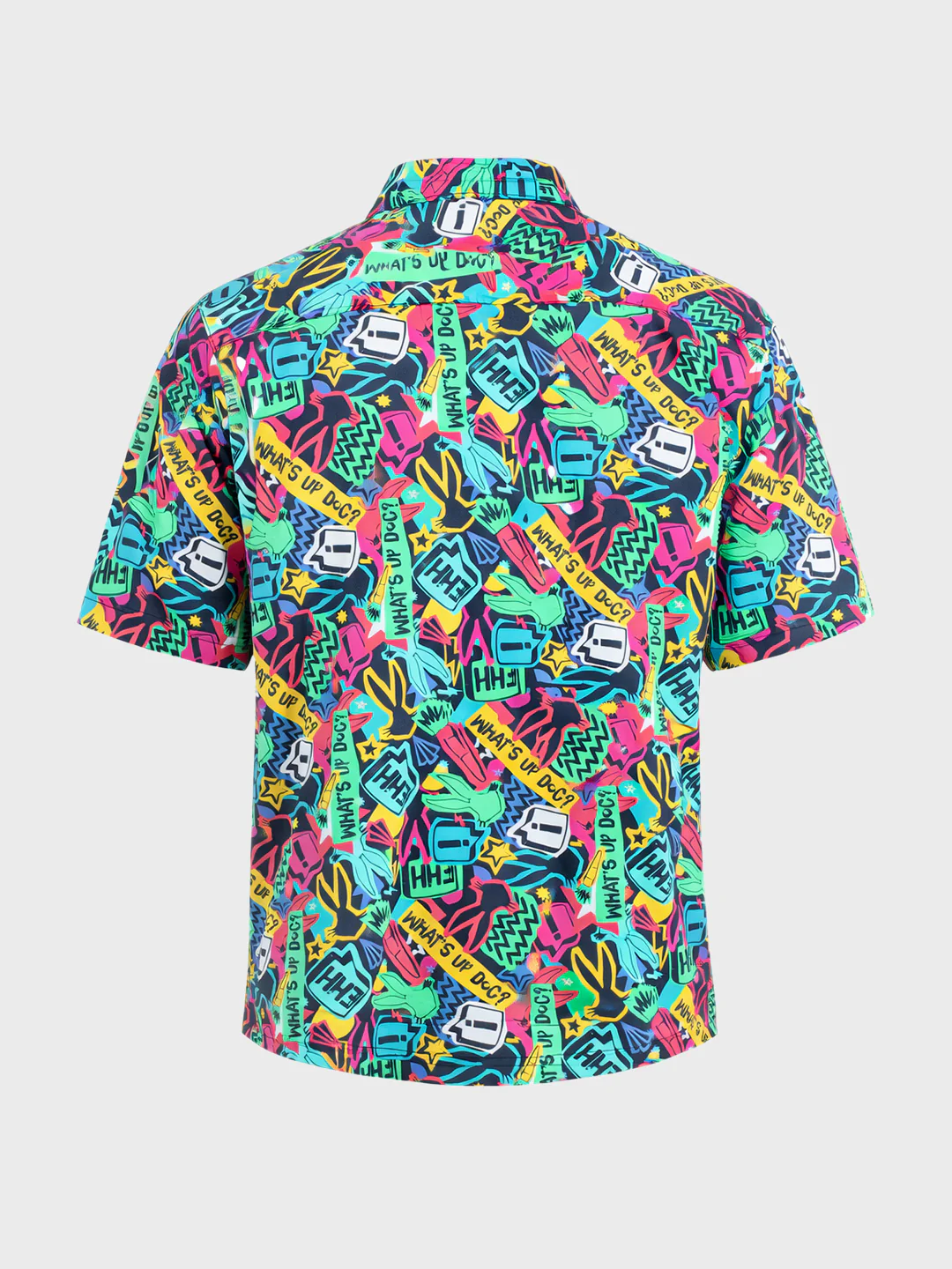 Men's Multicolor Boxy Fit Character Looney Tunes Shirt - Image 4