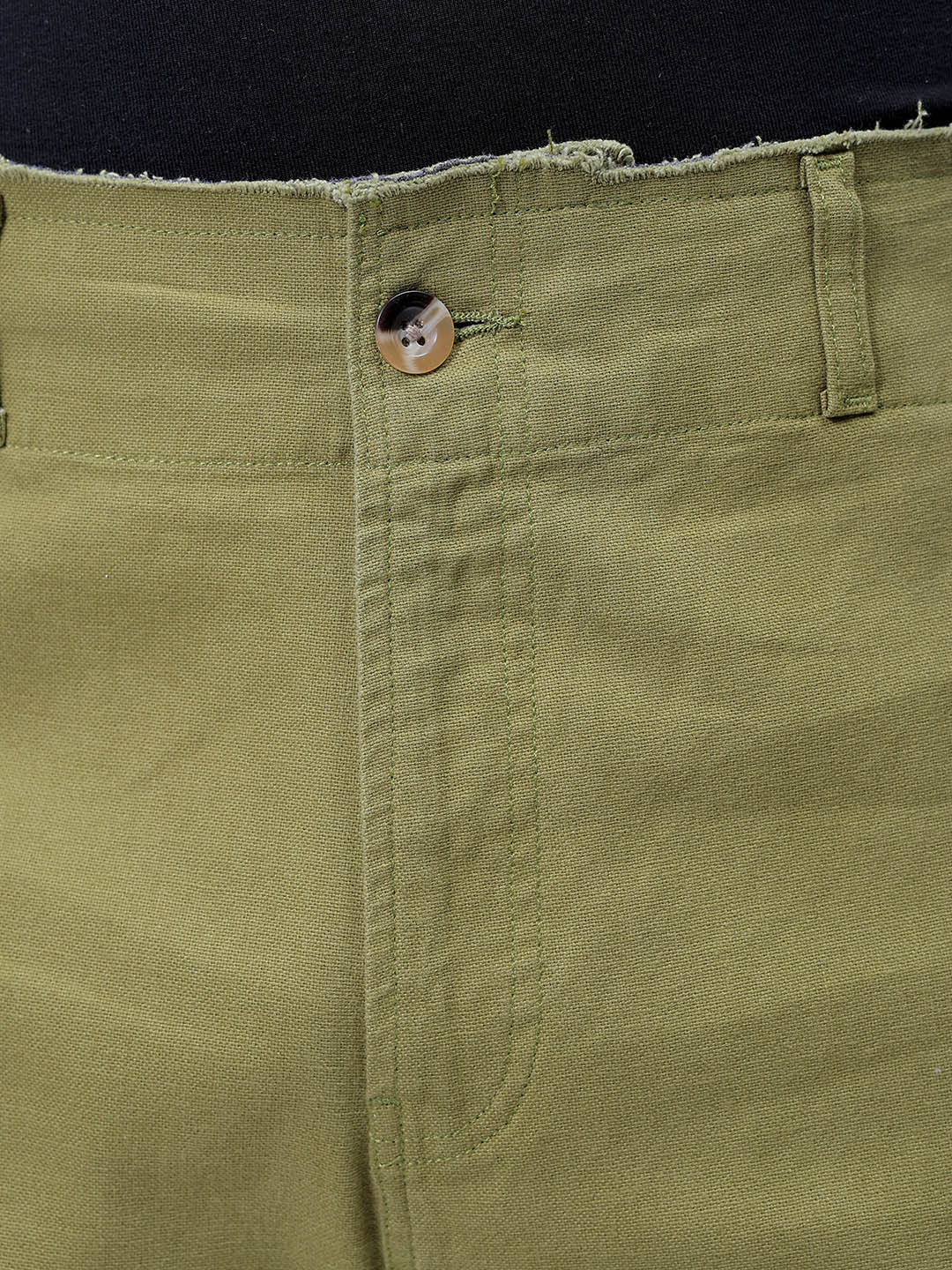 Men's Sea Kelp Wide Leg Fit Solid Utility Trouser - Image 6