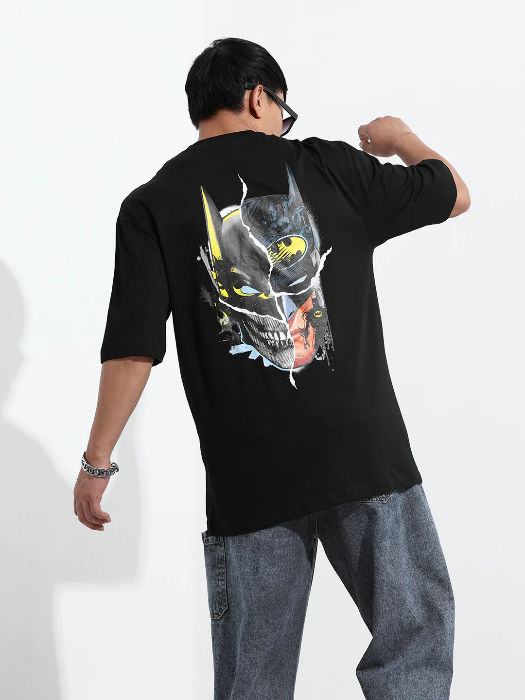 Men's Printed Applique T-shirt - Image 2
