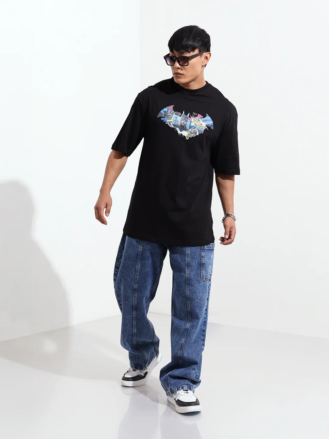 Men's Printed Applique T-shirt - Image 3