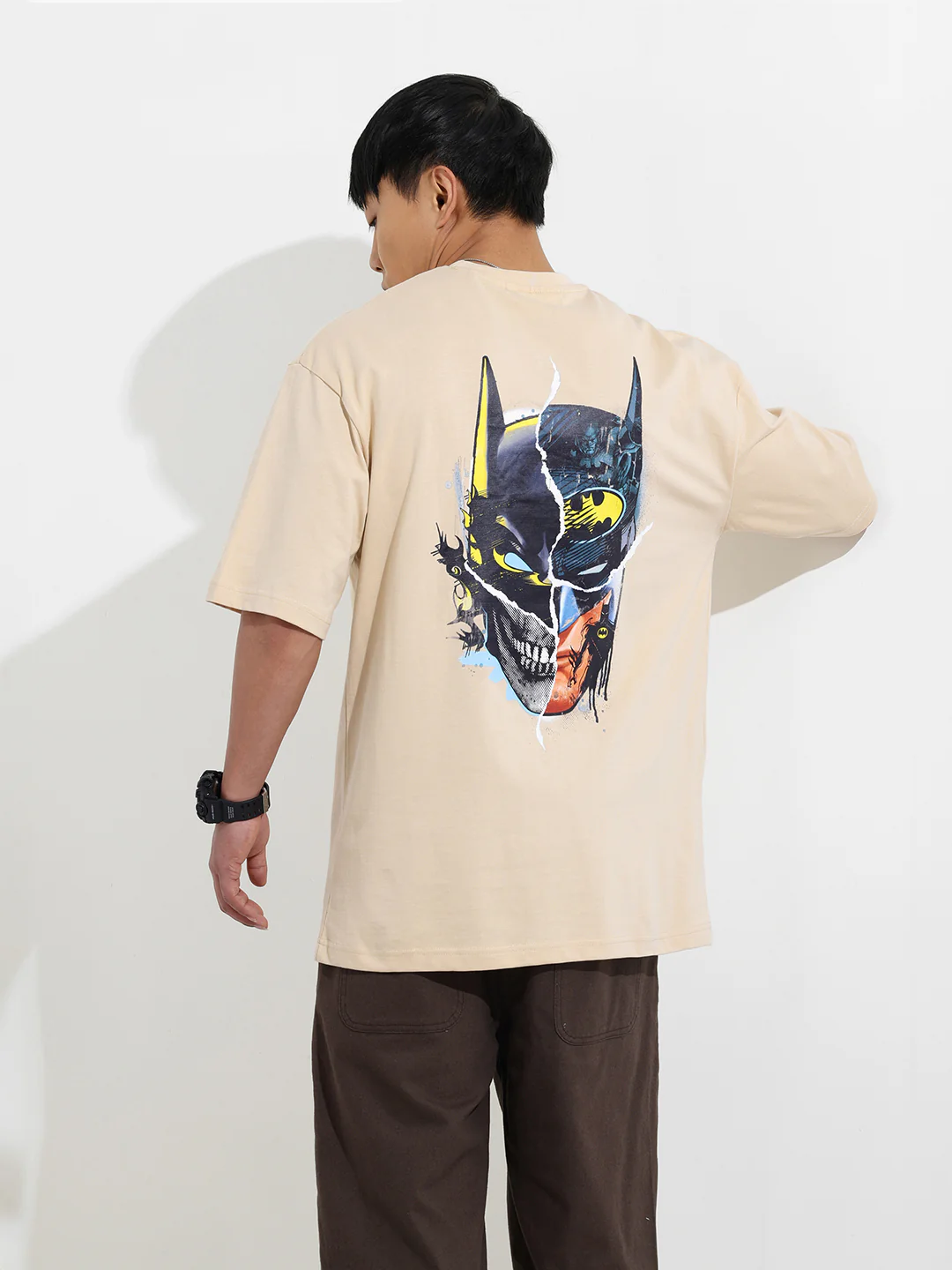 Men's Printed Applique T-shirt - Image 2