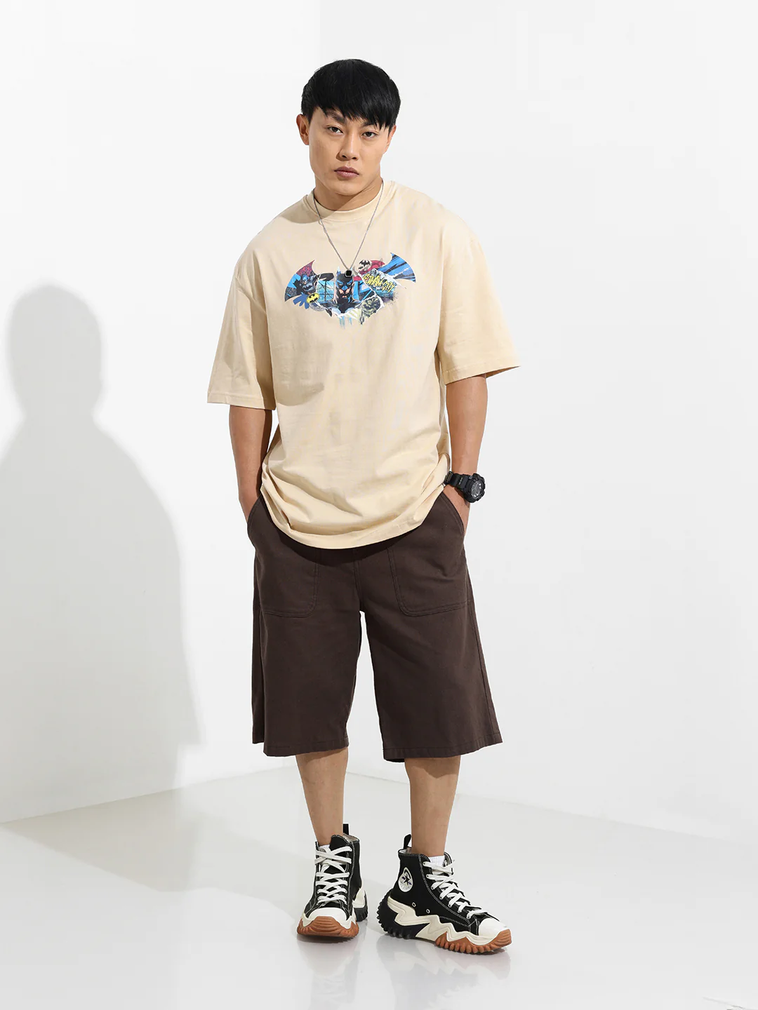 Men's Printed Applique T-shirt - Image 3